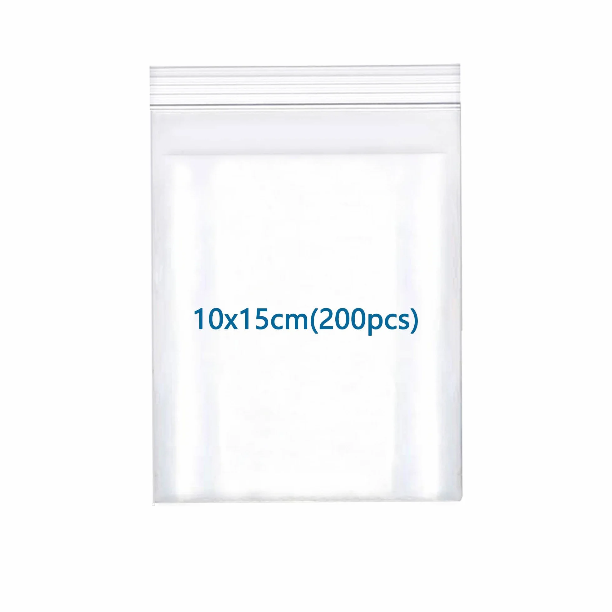 Bolsas Autocierre Transparente 10x15cm 200pcs Pequeñas de Plastico para Empaquetar