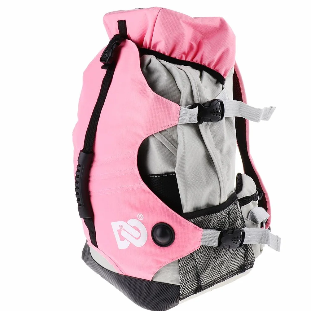 SM SunniMix Mochila De Patines De Hielo/En Línea/con Ruedas - Bolsas De Patinaje Grandes para Llevar Patines De Hielo, Patines De Ruedas, Artículos Deportivos