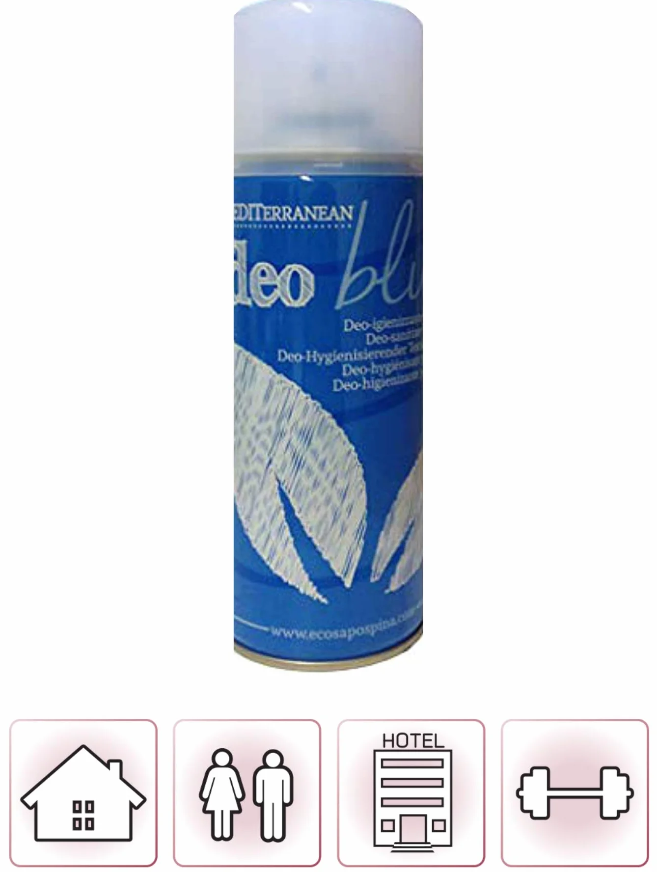 Rampi Deo Blue Desodorante Professional Sanitizer 400 ml