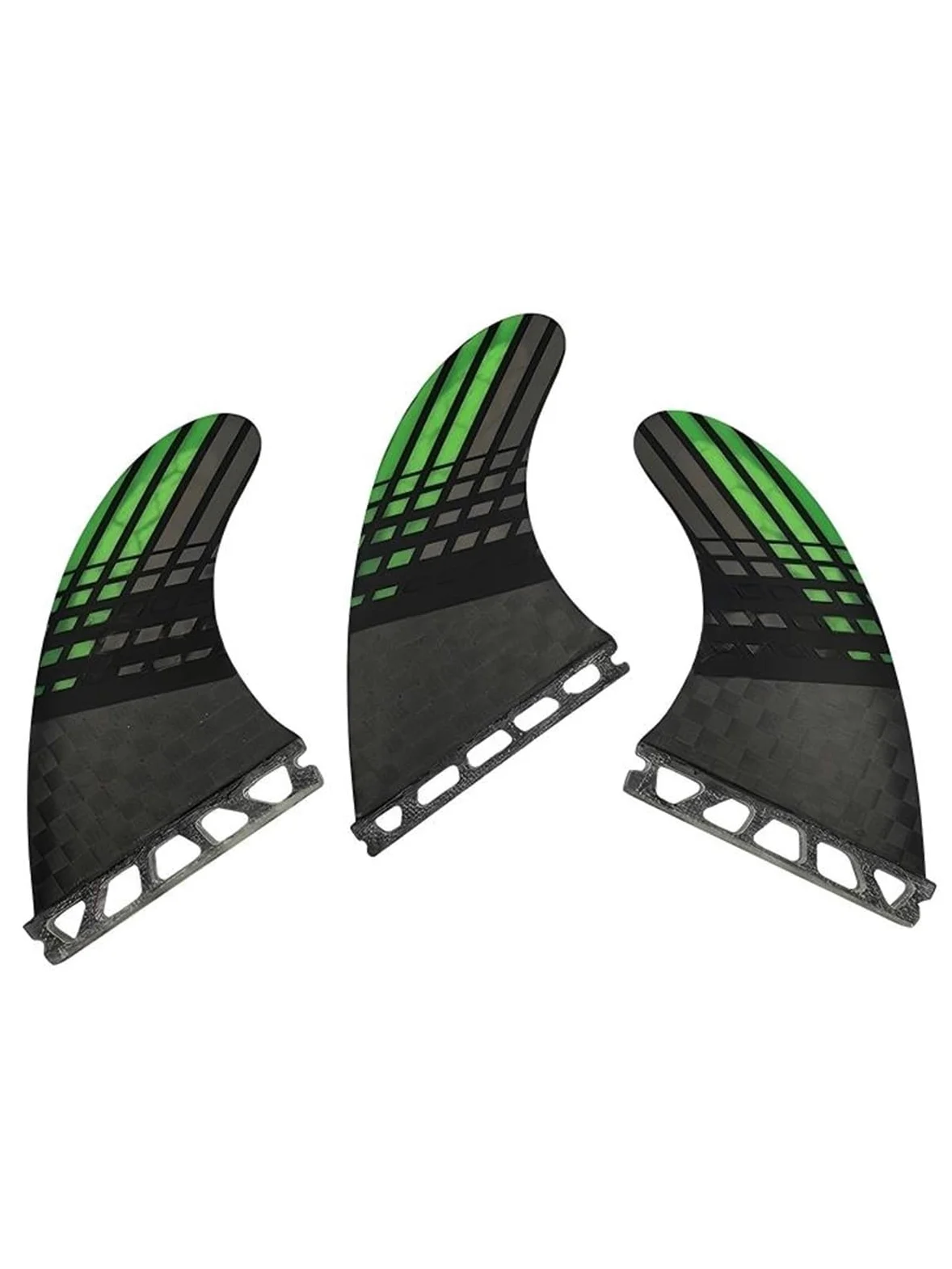 Aletas for Tablas de Surf S/M/L Tab Honeycomb Fibra Carbono Fácil de reemplazar