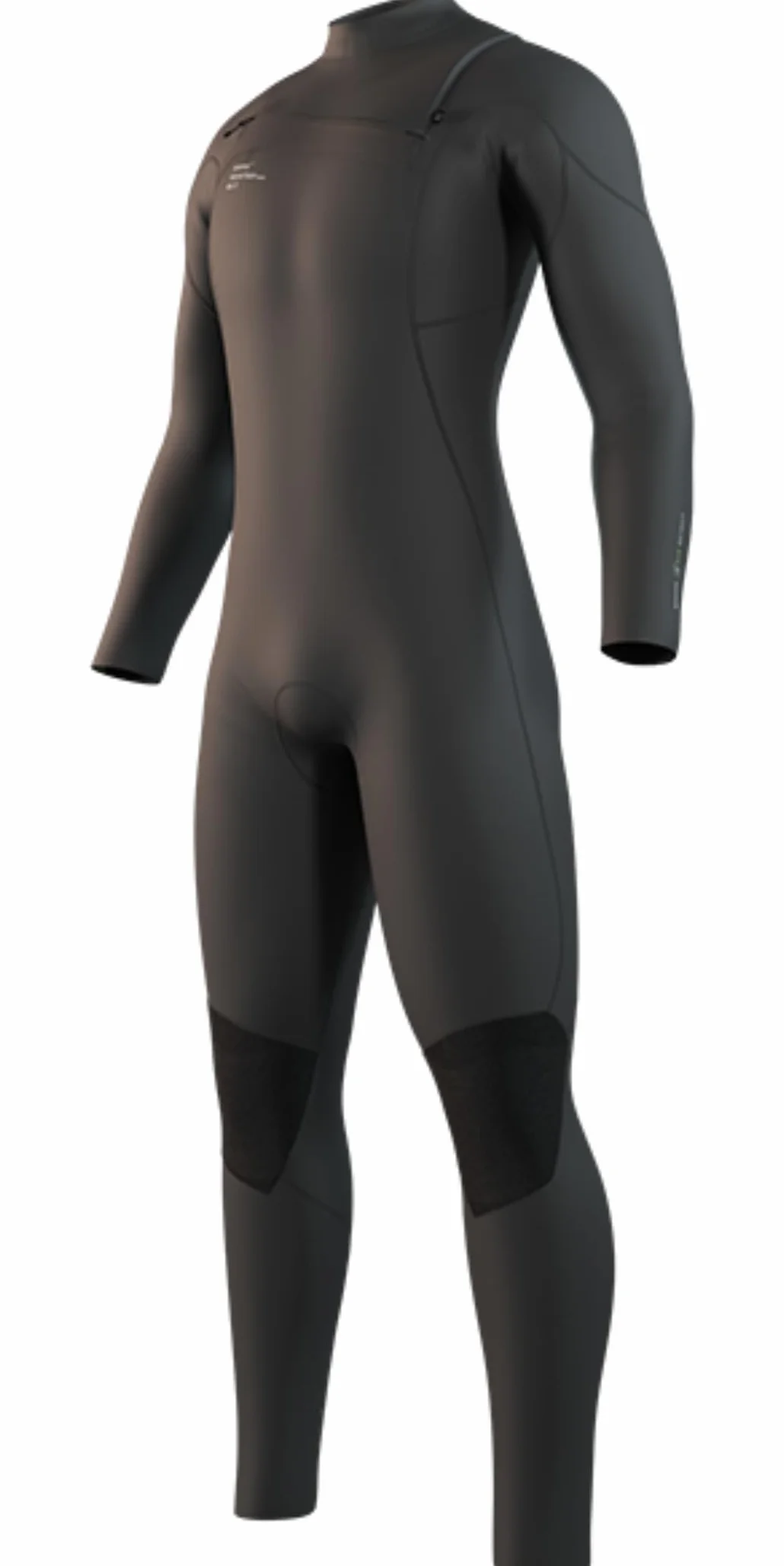 Mystic Evolve 2025 Traje de neopreno 4/3 mm cremallera pecho negro