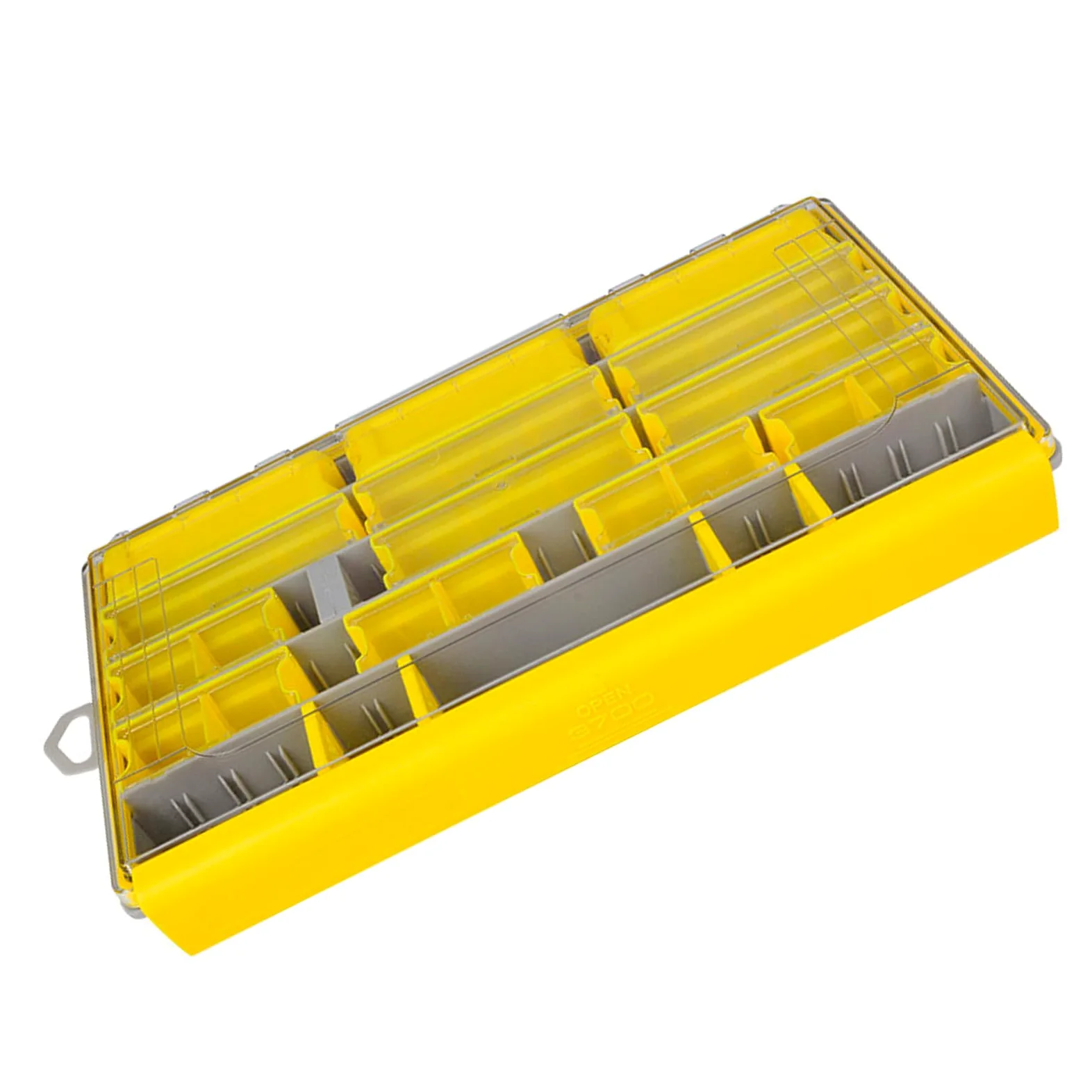 Caja de aparejos de gran capacidad, portátil, multifuncional, impermeable, accesorios para acampar al aire libre, caja de almacenamiento para aparejos
