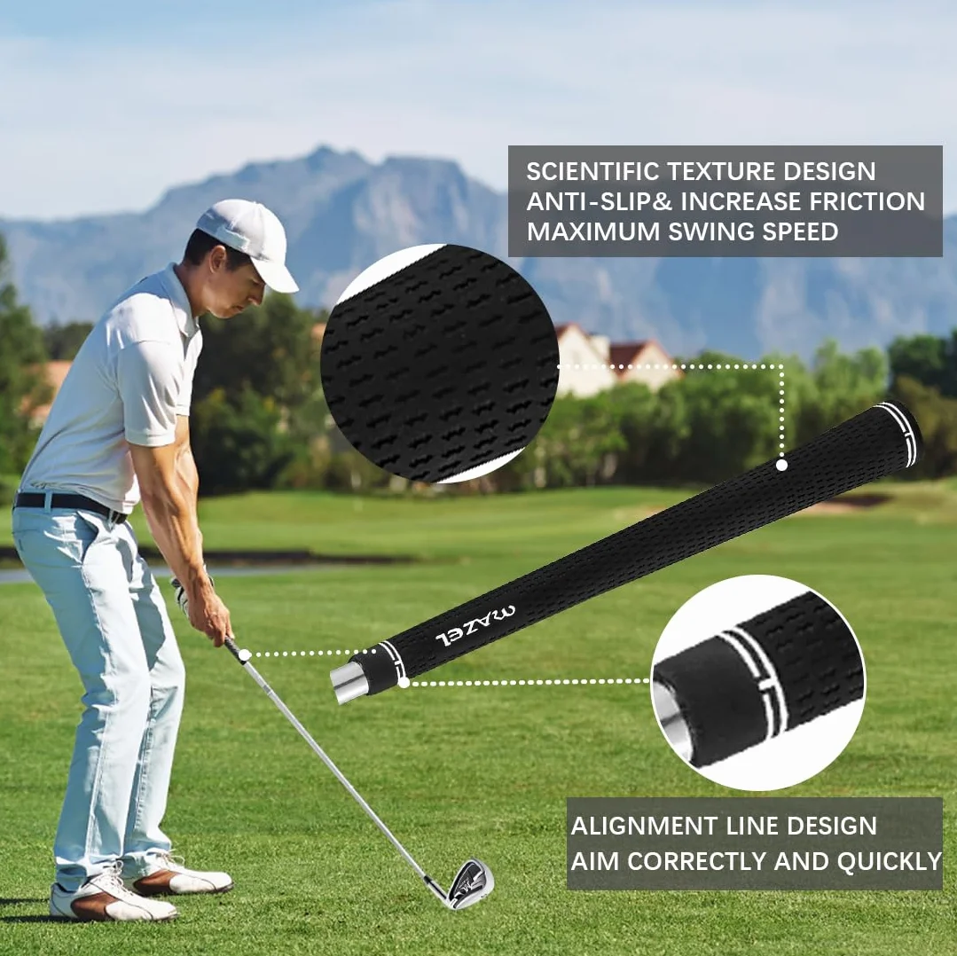 MAZEL WM-X3 Golf Single Iron Club 1,2,3, 4,5,6,7,8,9, P, S, eje de acero inoxidable premium, cara fresada CNC para más giro