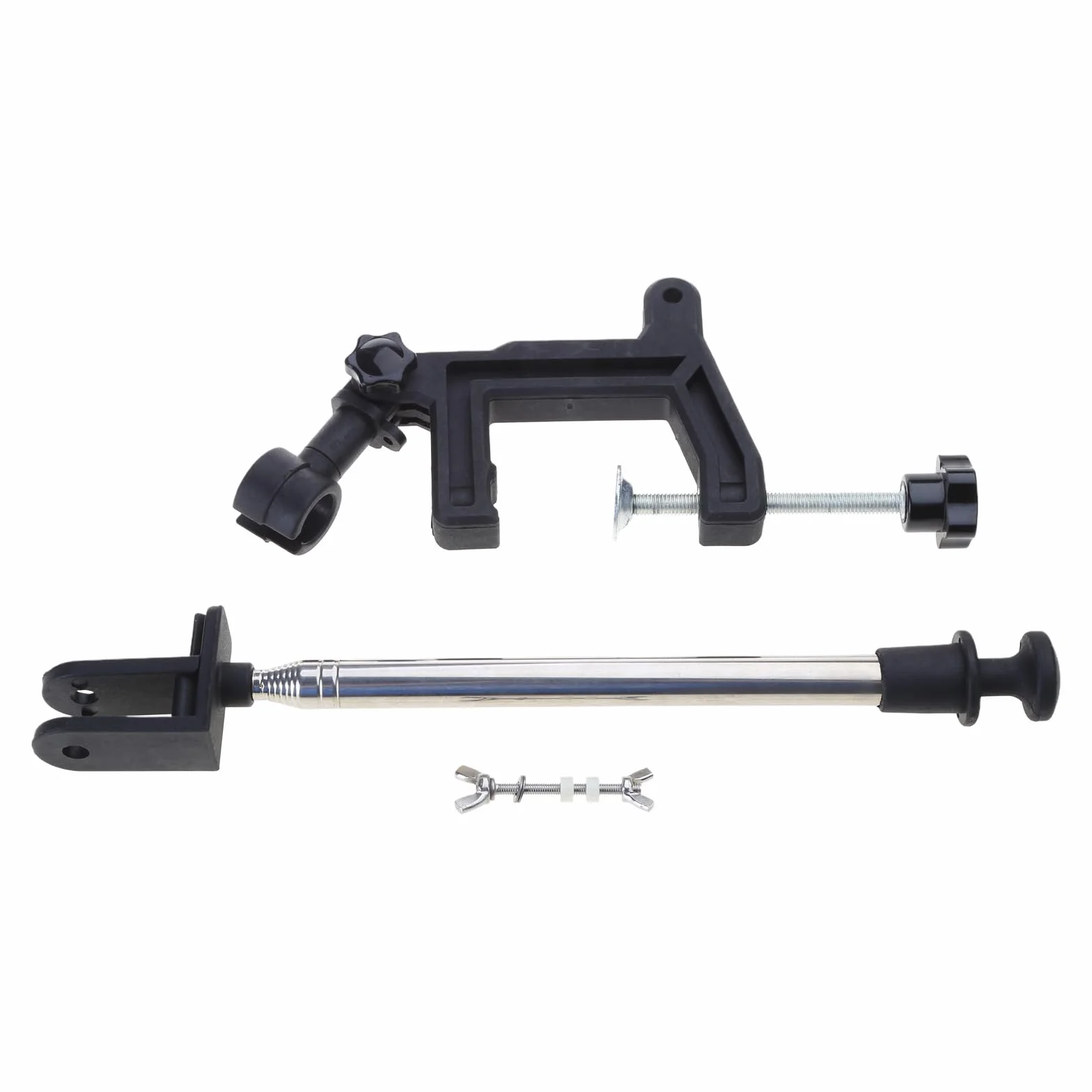 Soporte de transductor ajustable para buscador de pesca, soporte telescópico para equipo de pesca