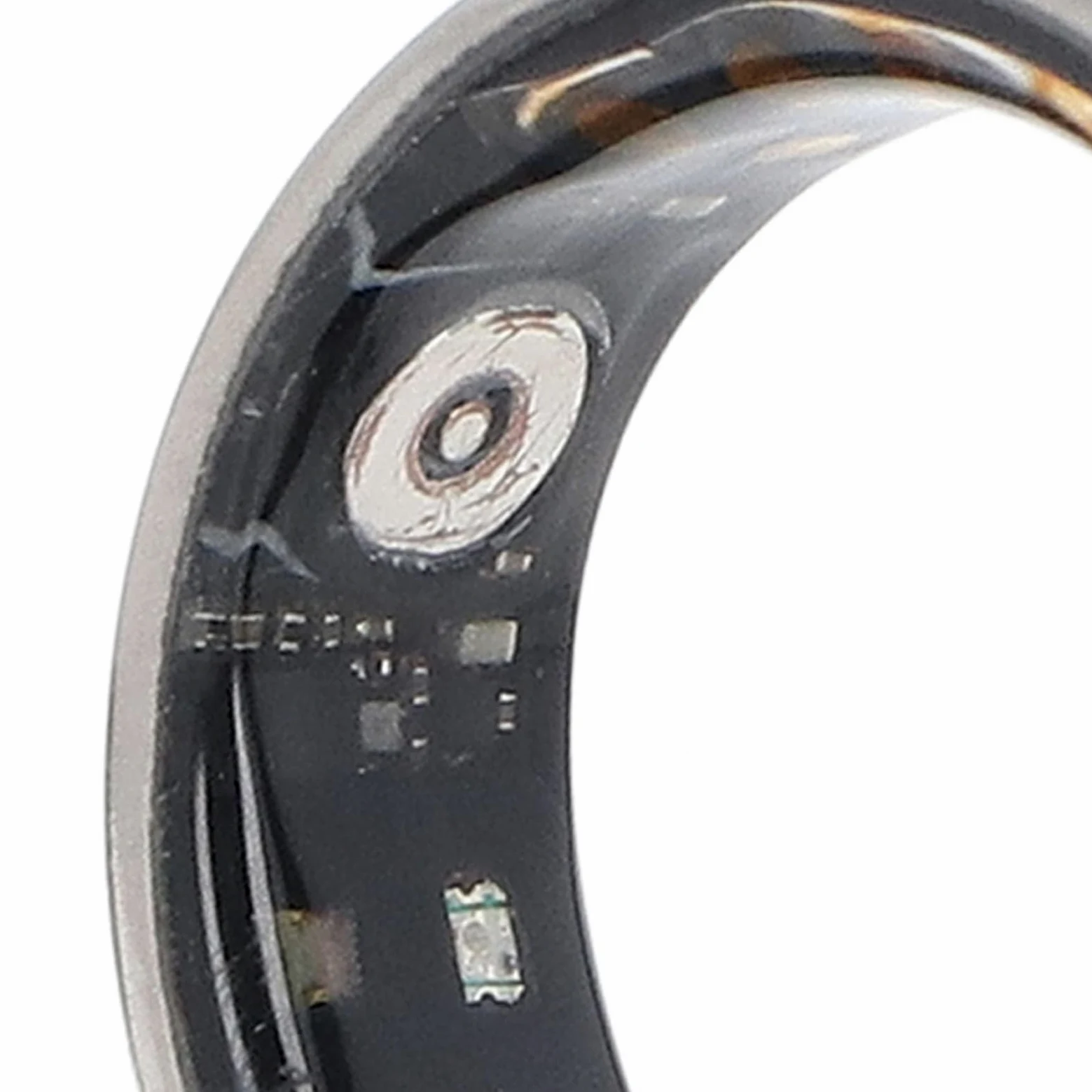 Monitor de Salud con Anillo Inteligente, Rastreador de Sueño y Actividad Física Anillo Inteligente de Acero Inoxidable y Cerámica de óxido de Circonio Diseño de Caja de Carga