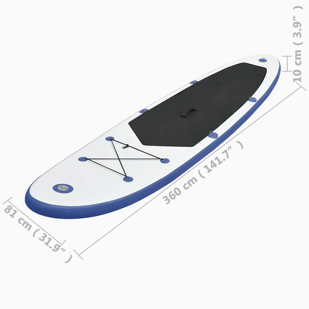 vidaXL Tabla de Surf de Remo Sup Paddle Surf Inflable con Remo Multimodelo