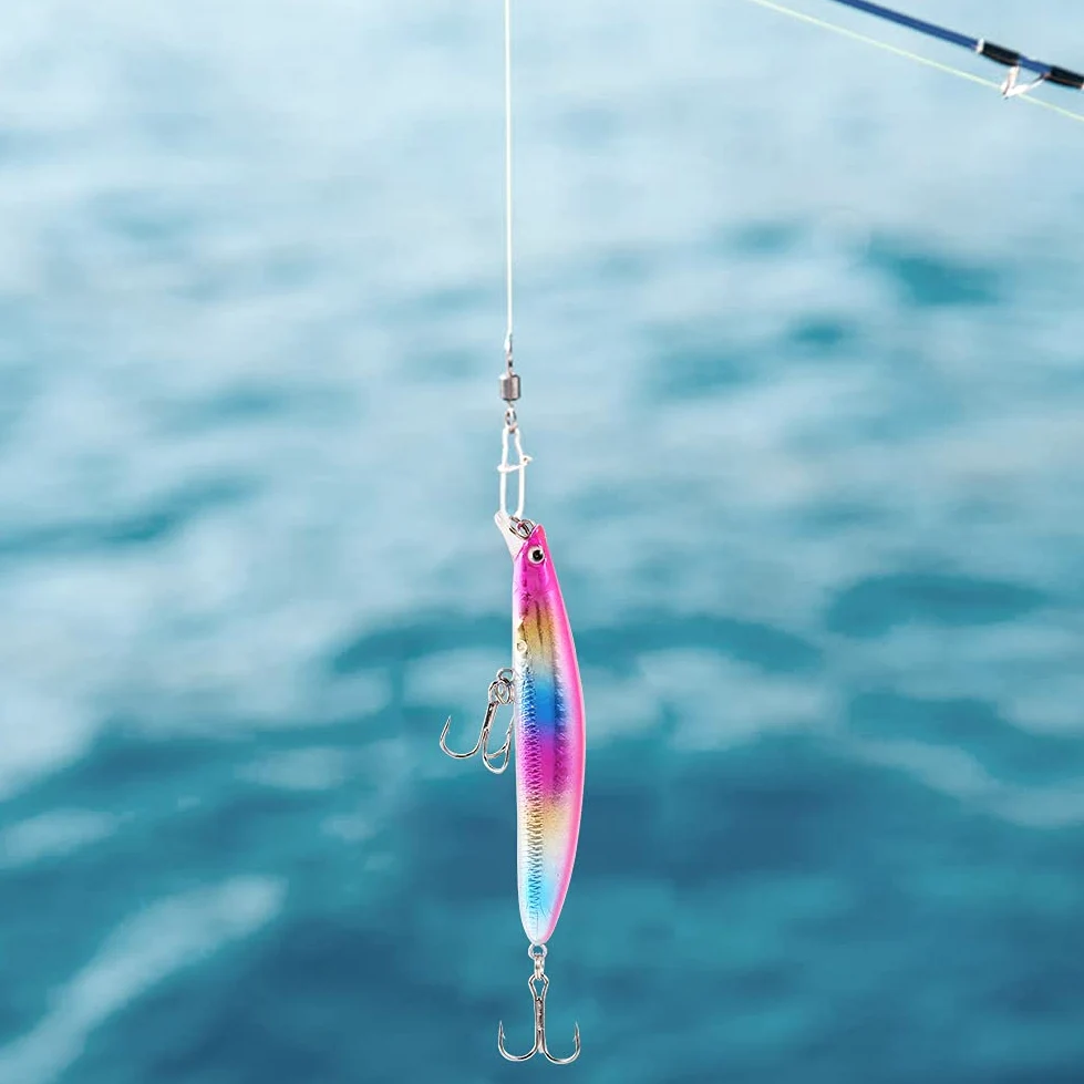 Señuelos de Pesca Blandos, Señuelo de 9,5 cm, Cebo Duro, cebos Artificiales, Wobblers de Pesca for Pesca de Agua Dulce, señuelos de Agua Salada, Agua Salada, Pesca en el océano, atún, Agua Salada