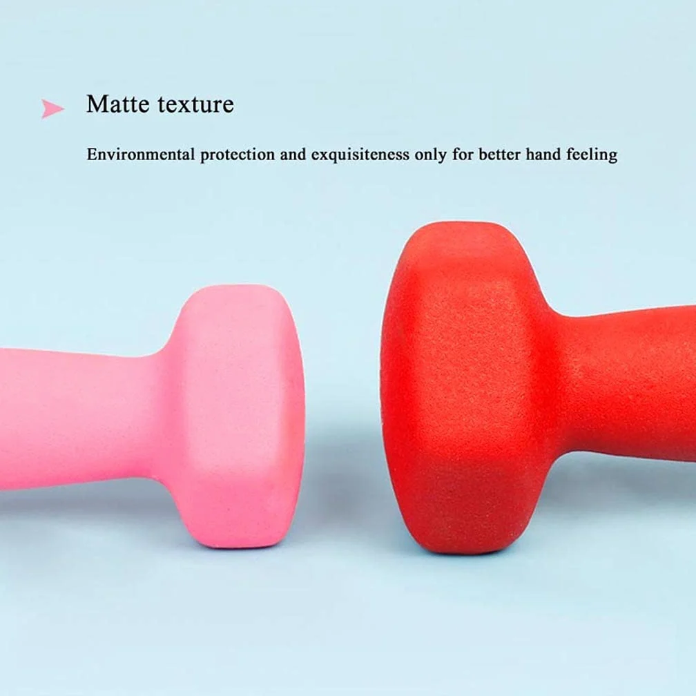 Mancuernas Pesas Recubrimiento de Vinilo Gimnasio y Ejercicios En El Hogar Impermeable y Antideslizante con Acabado Mate, Par Mancuerna pequeña (Size : 2x2kg)