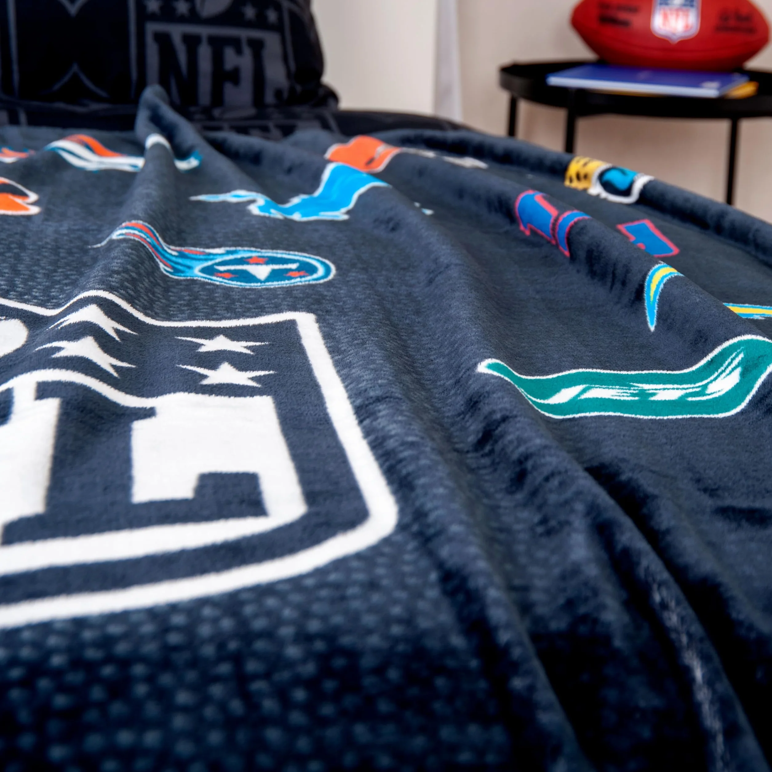 Herding Manta Wellsoft NFL Teams, Aprox. 150 x 200 cm, 100% poliéster
