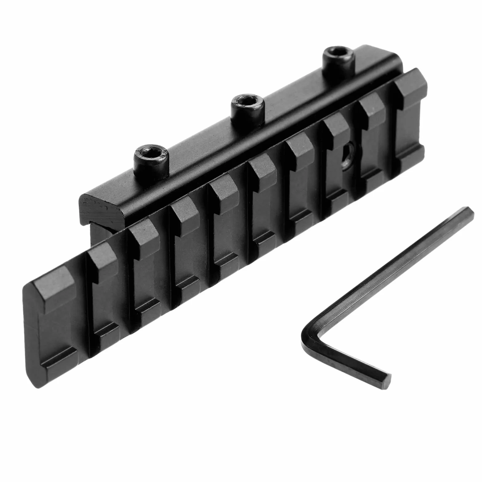 Dophee Dovetail Scope Ampliar el Montaje de 11 mm a 20 mm Rail Adapter