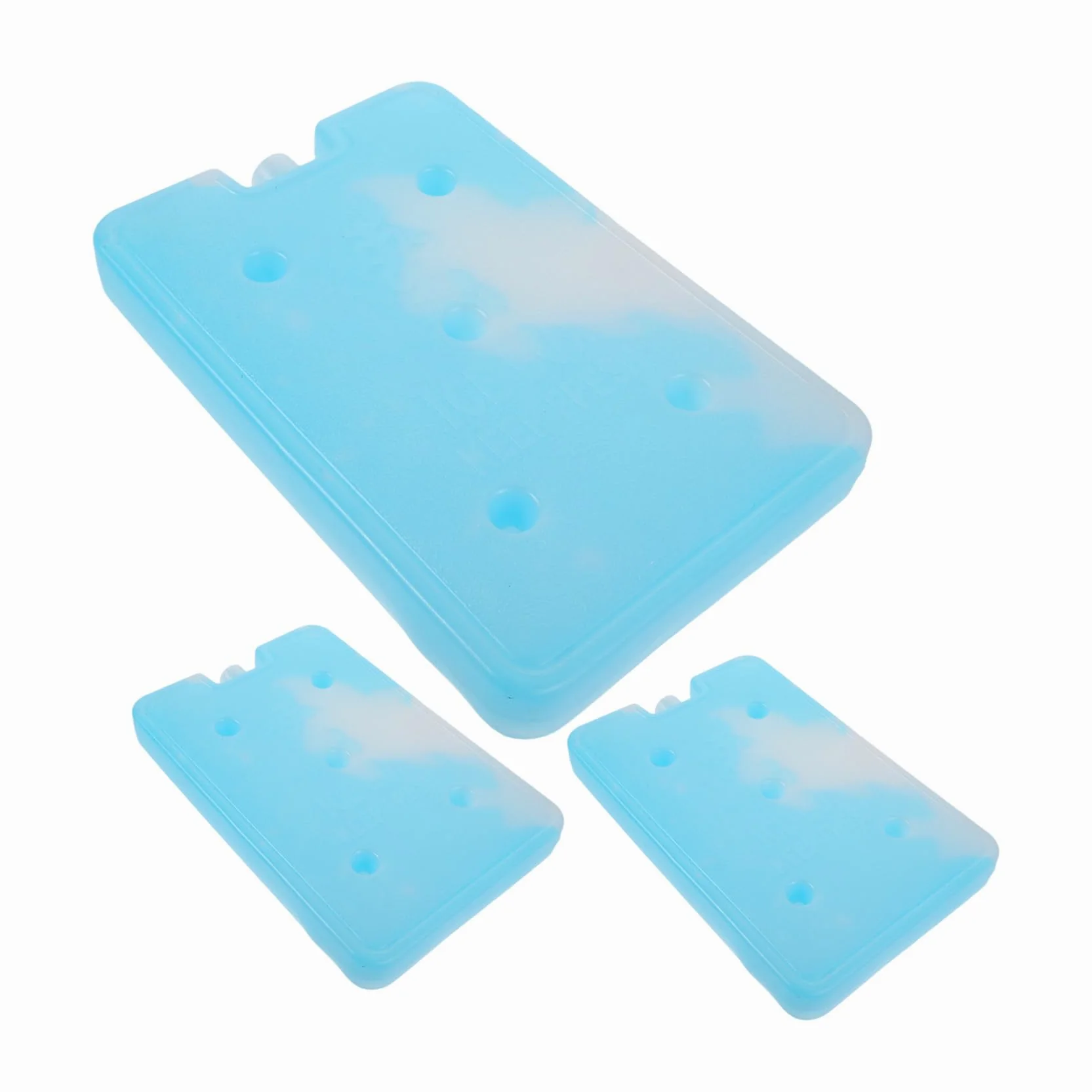 Unidades Bloques de Hielo Reutilizables Refrigerantes y Duraderos para Neveras Bolsas Isotérmicas Impermeables para Transportar Alimentos para Picnic y Camping