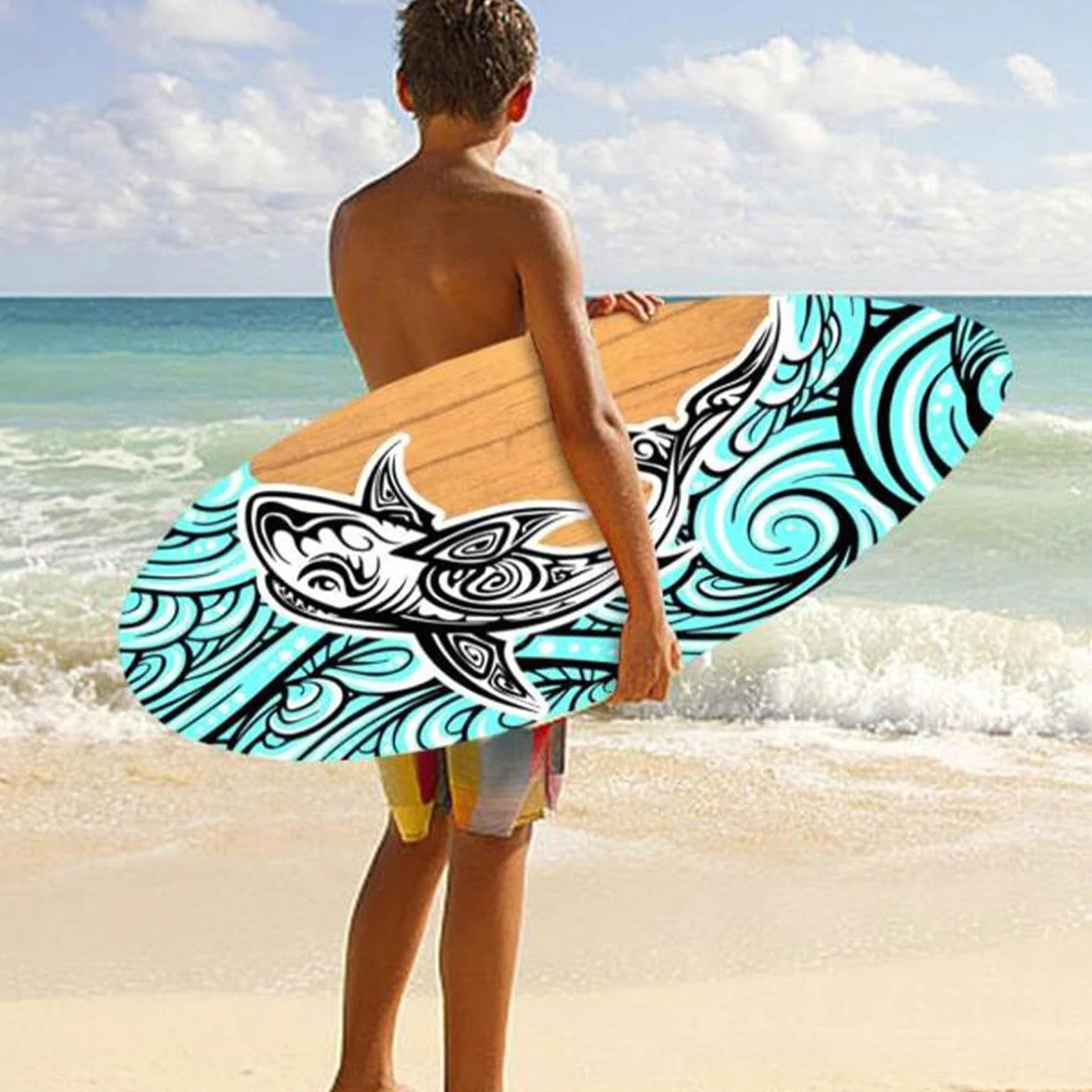 Tabla de Skimboard para Deportes Acuáticos, Playa, Arena, para Niños, Niñas, Adultos, Hombres Y Mujeres