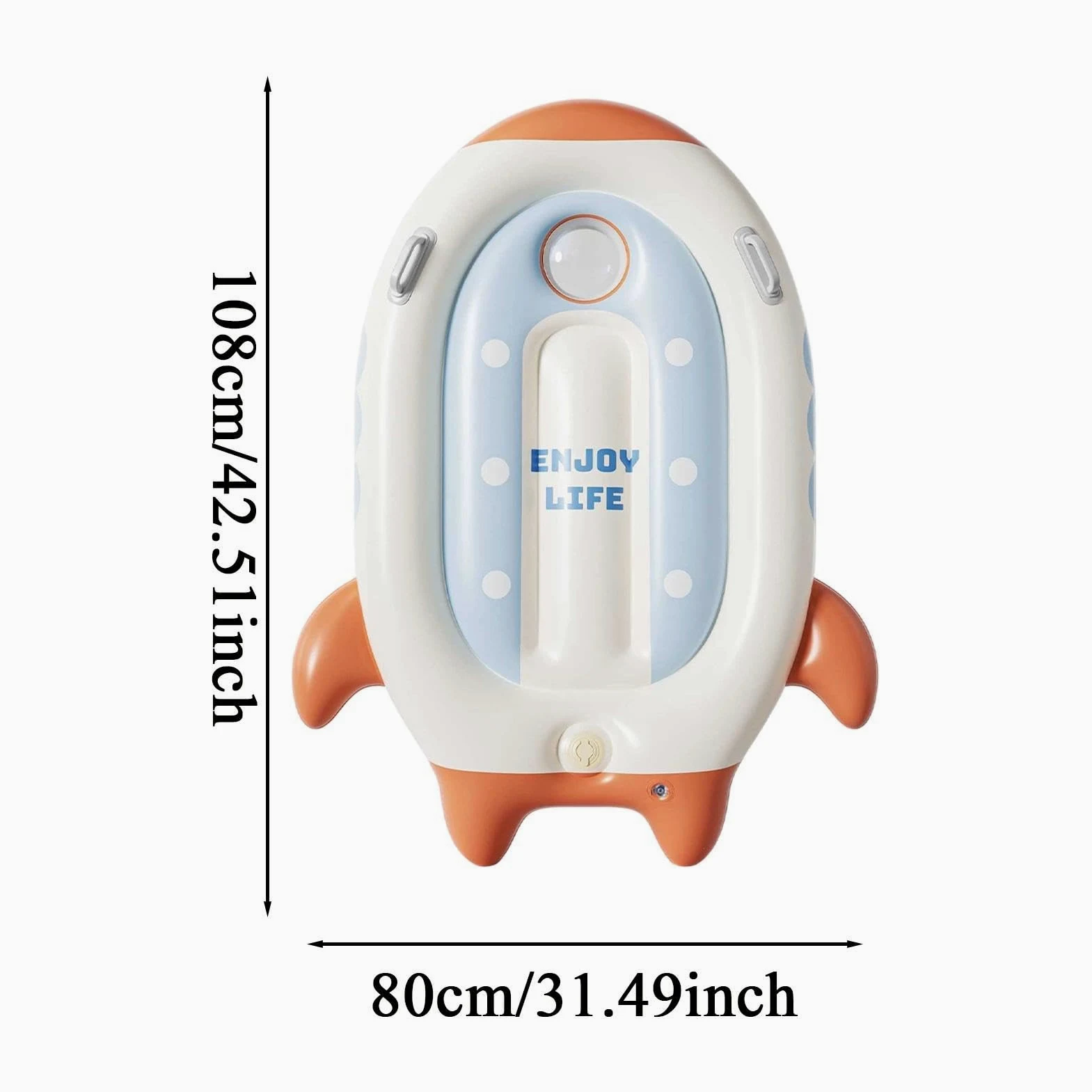 Balsa inflable para niños en la playa de arena, juguete inflable con | Tabla de natación para niños adecuada para agua, arena, surf, surf, swi
