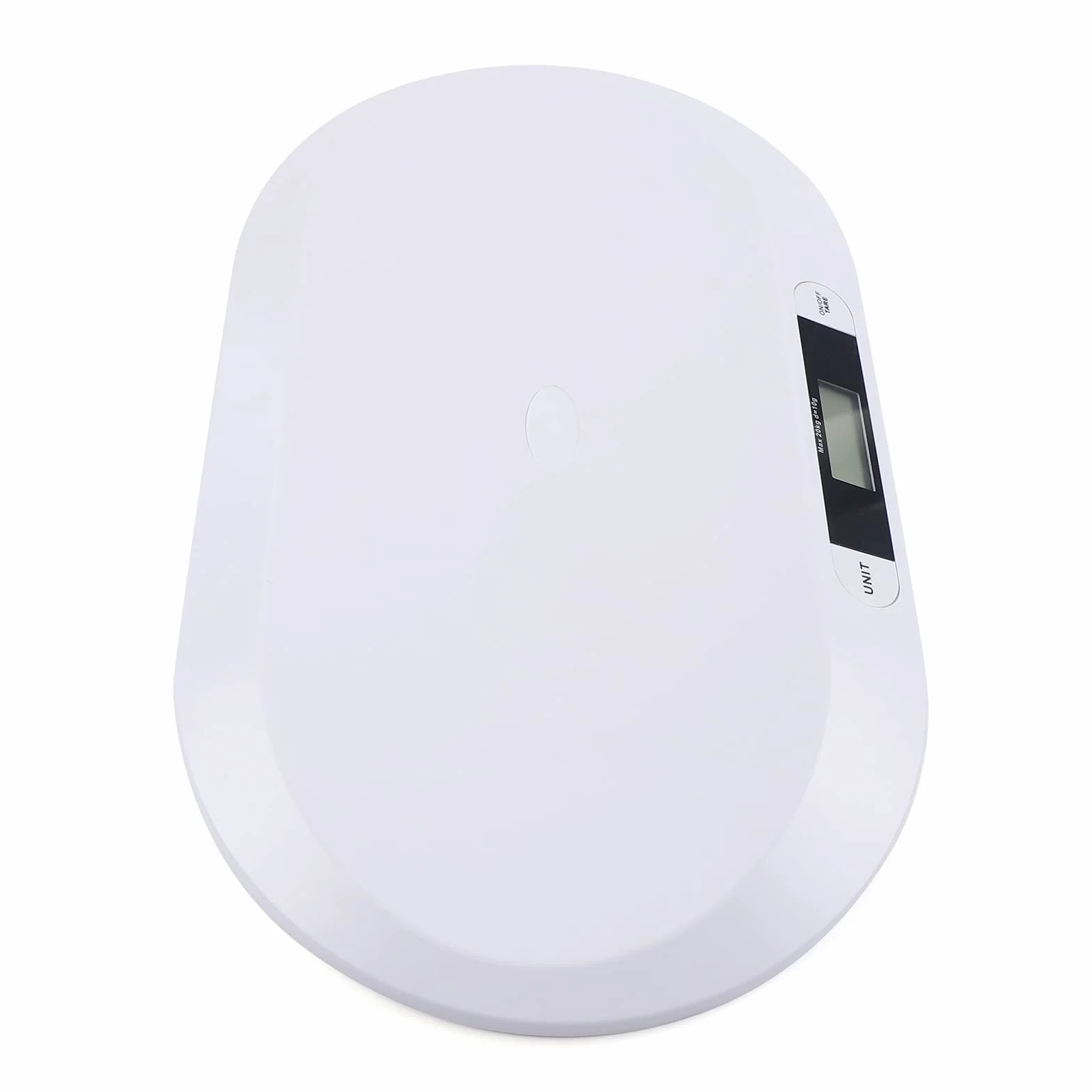 Báscula digital de bebé portátil 20 kg pantalla LCD para bebés conejos gatos perros