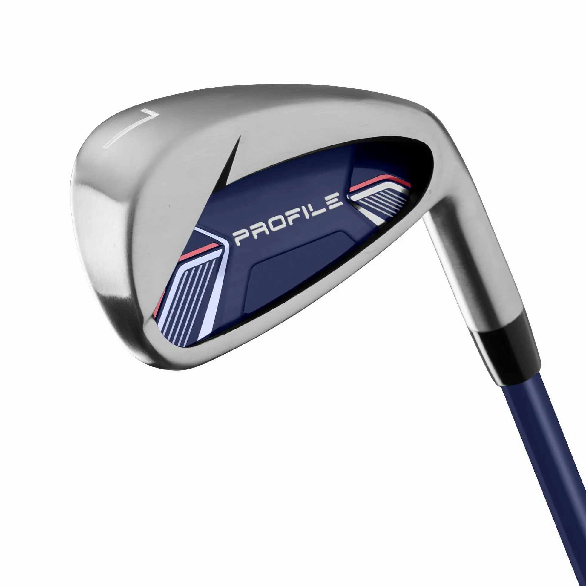 Wilson Profile Set Completo de Palos de Golf, Distancia Optimizada y Diseño para Mujer, Diestro, Color: Azul Marino/Oro Rosa/Plateado, Tamaño: Estándar