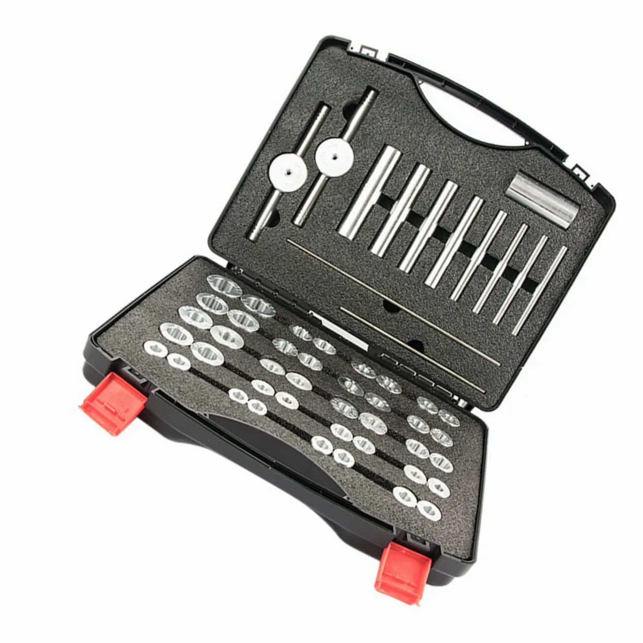 Happyyami Kit de Instalación de Cojinetes para Buje de Bicicleta, 1 Juego | Aleación de Aluminio Cnc, Negro, Mango Antideslizante y Tacto Cómodo, Mantenimiento Doméstico Mayoría de Bicicletas