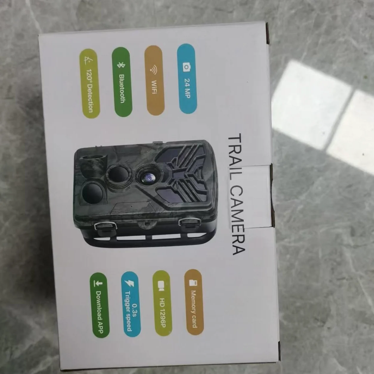 Cámara de Caza WiFi 4K / 32MP – Visión Nocturna Infrarroja 940nm – Detección de movimiento 0,2s – Impermeable IP66 – SD de 32 GB incluida – Captura la vida silvestre en Full HD