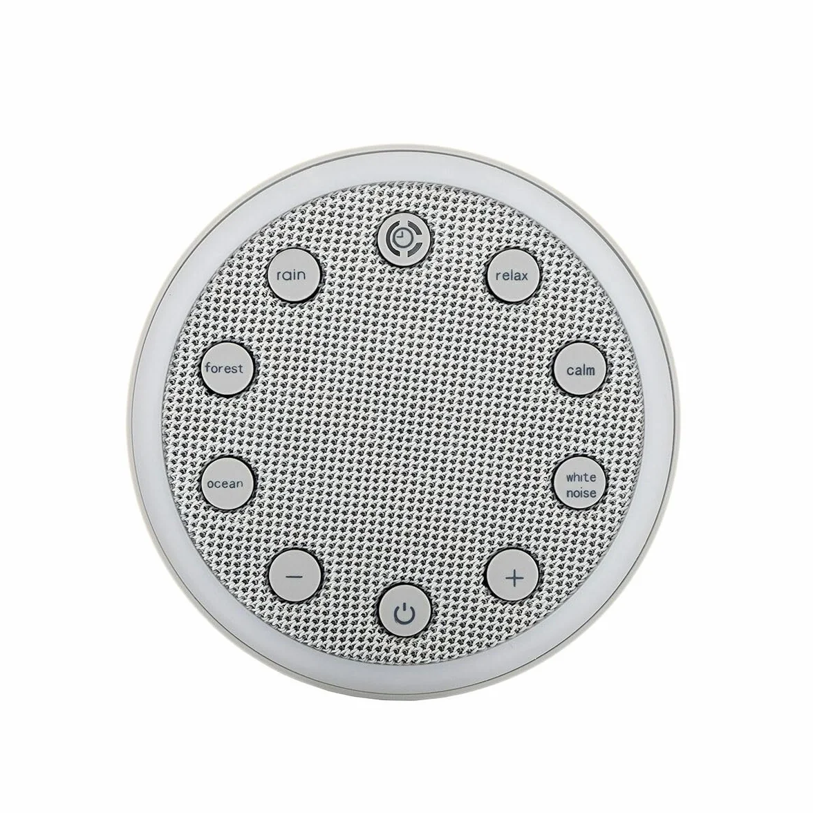InnovaGoods® Máquina de Relajación con Luz y Sonido, 2 Modos Iluminación, 6 Sonidos, Apagado Automático