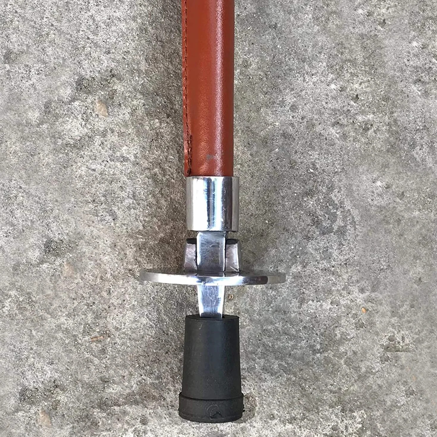 H E Bastón de asiento de tiro con sillas plegables de cuero | Bastón ligero | Equipo de caza Bastones de tiro marrón antiguo ajustable | Royal Stewart Tartan (CH)