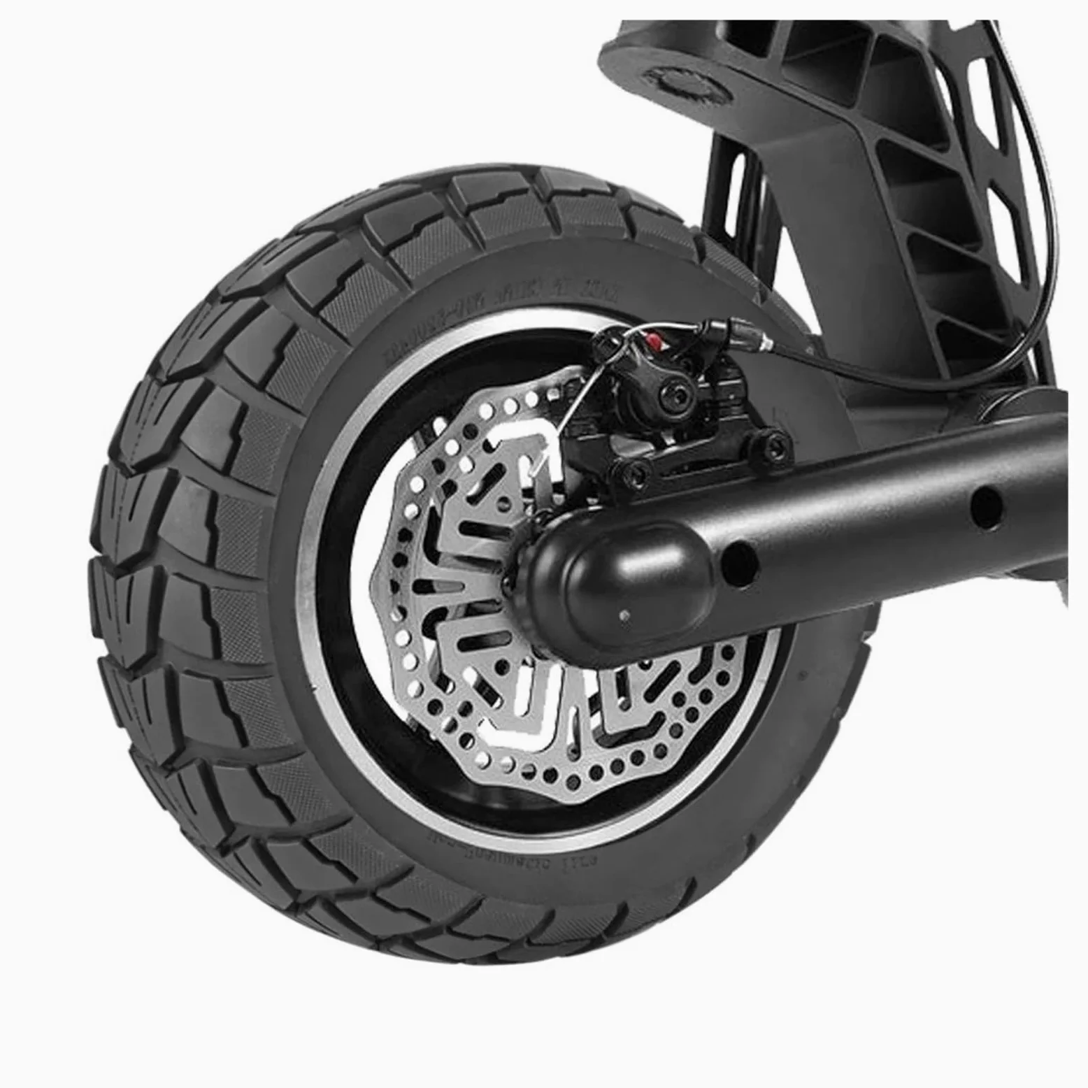 Neumático sólido for patinete eléctrico KuGoo, G-Booster G2 Pro de 10 pulgadas, con diseño panal, 85/65-6,5, x 2,75 rueda de scooter de goma maciza