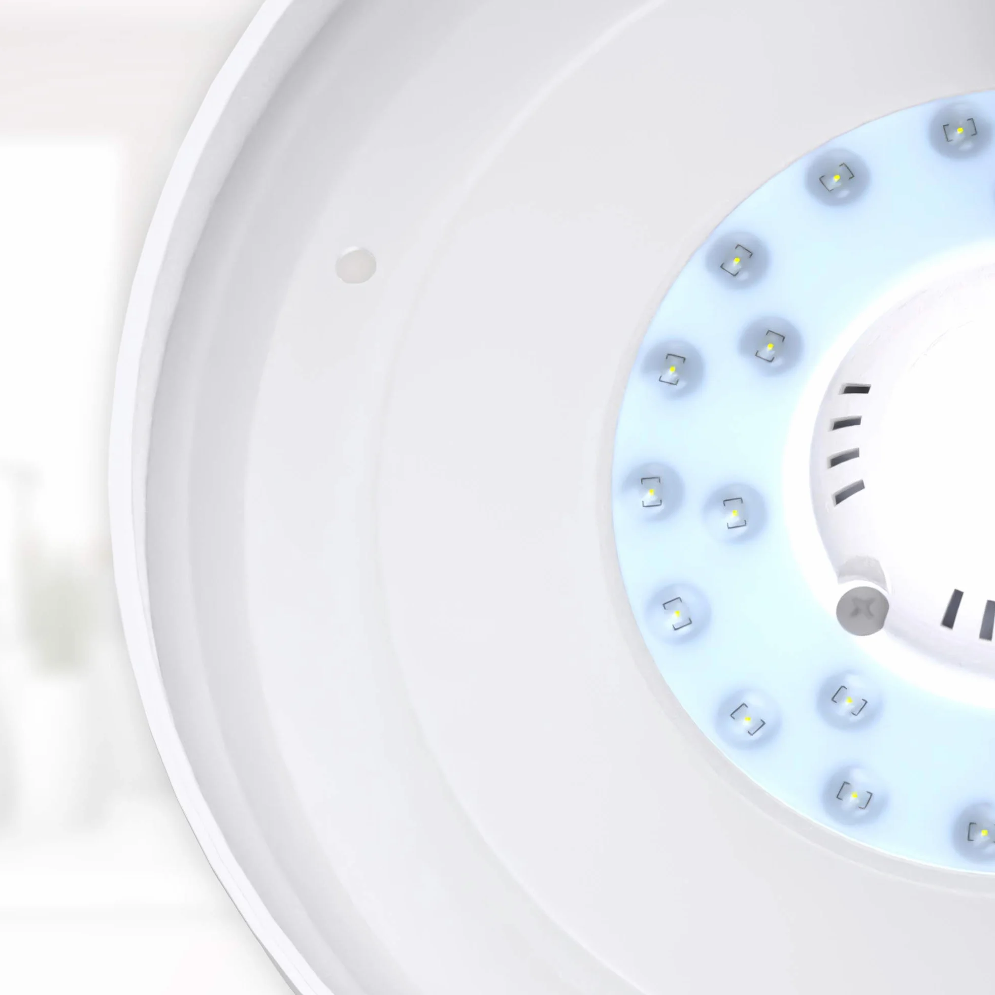 B.K.Licht Lámpara de techo LED Plafón Ø30 cm IP44 Impermeable 4000K 1200LM