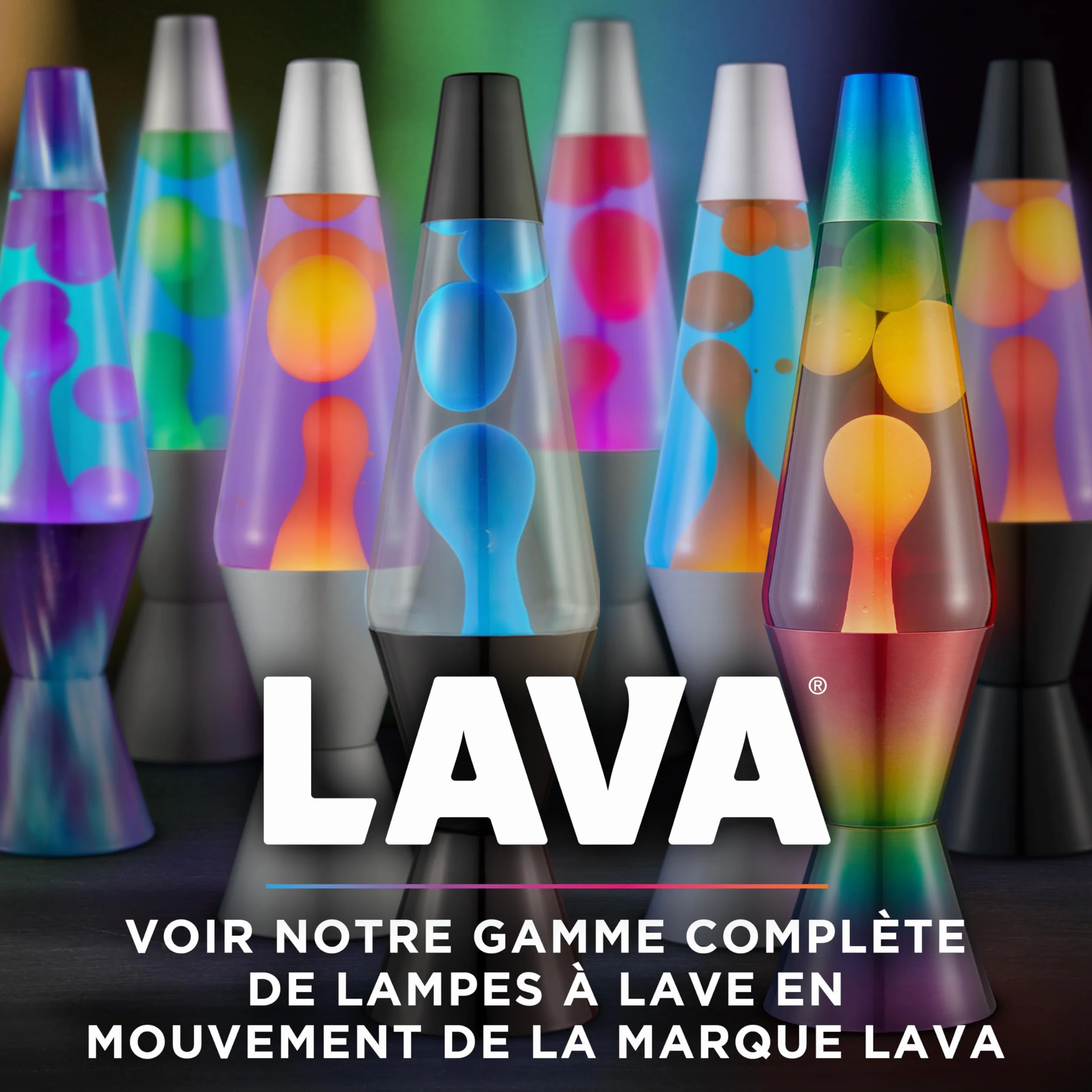 Lámpara Lava 2121 Original 14,5 Pulgadas, Cera Rosa, Líquido Morado