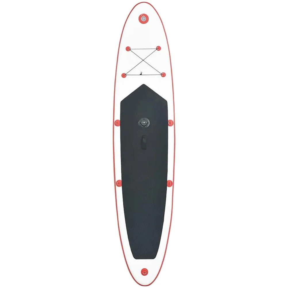Tabla hinchable para SUP con vela, color negro y blanco, de PVC EVA y aluminio, para adultos, bomba, bolsa de transporte, para mar, río, playa, ocio