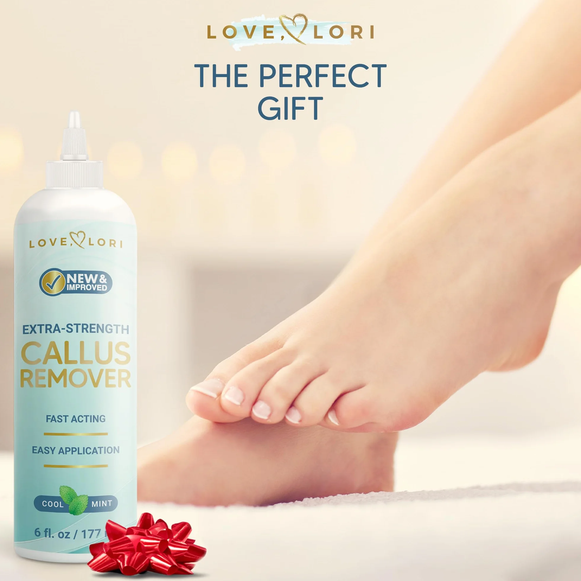 Removedor de Callos para Pies Extra Fuerte Gel 6 oz