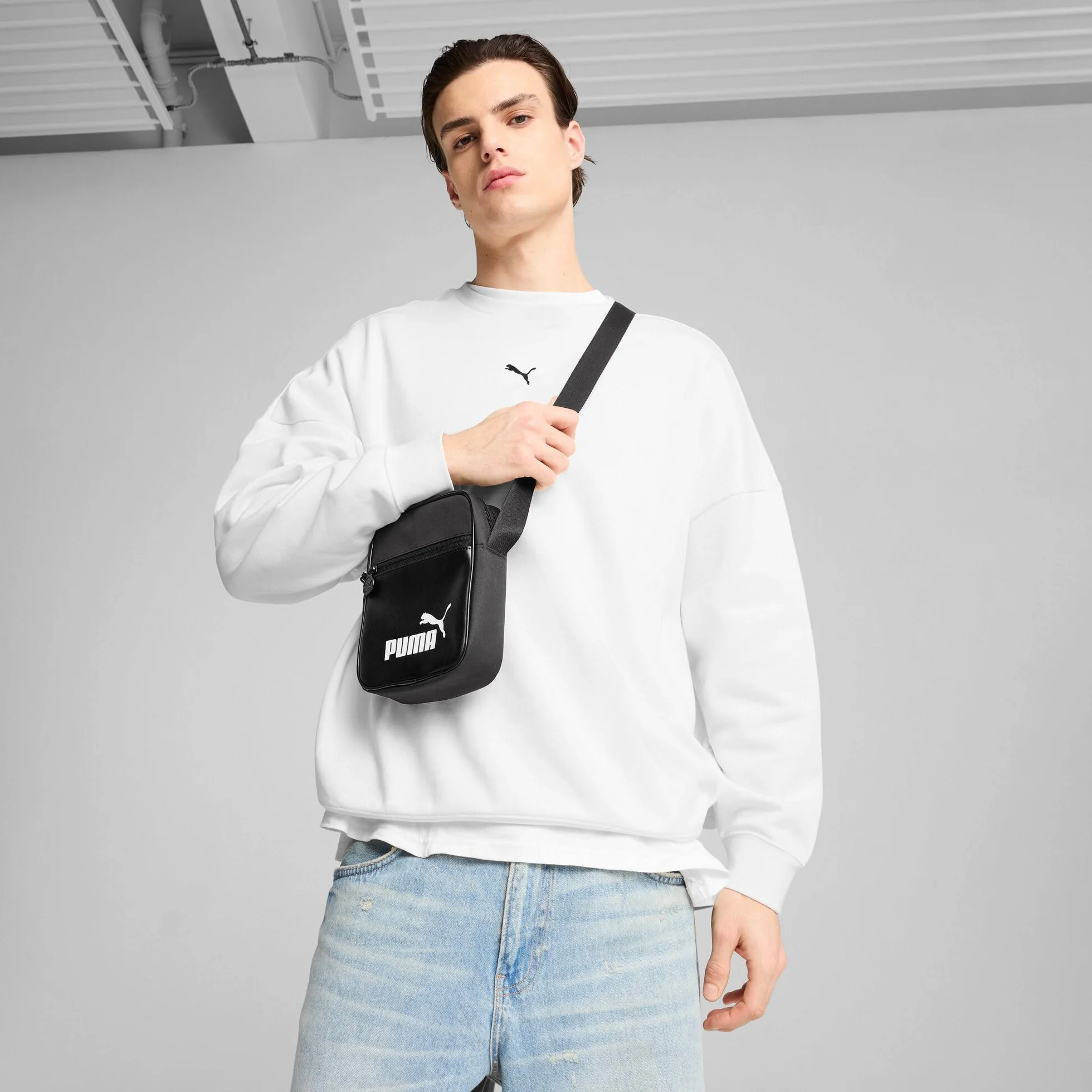 PUMA Bolsa para portátil Campus OneSize, Black