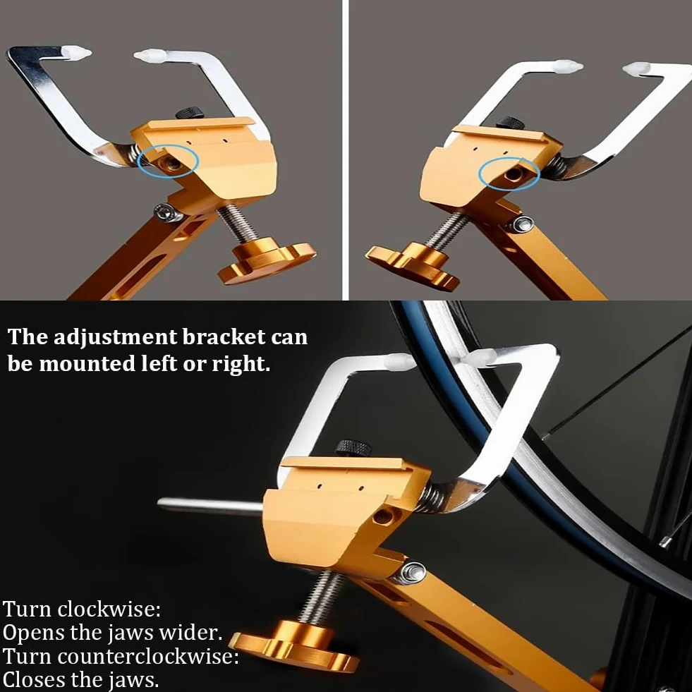 Balanceador Profesional De Ruedas Para Bicicletas, Juego De Ruedas Para Bicicletas De Carretera, Adecuado Para Ruedas De 14-29 Pulgadas, Equilibrador De Ruedas Portátiles Ajustables Y Plegables