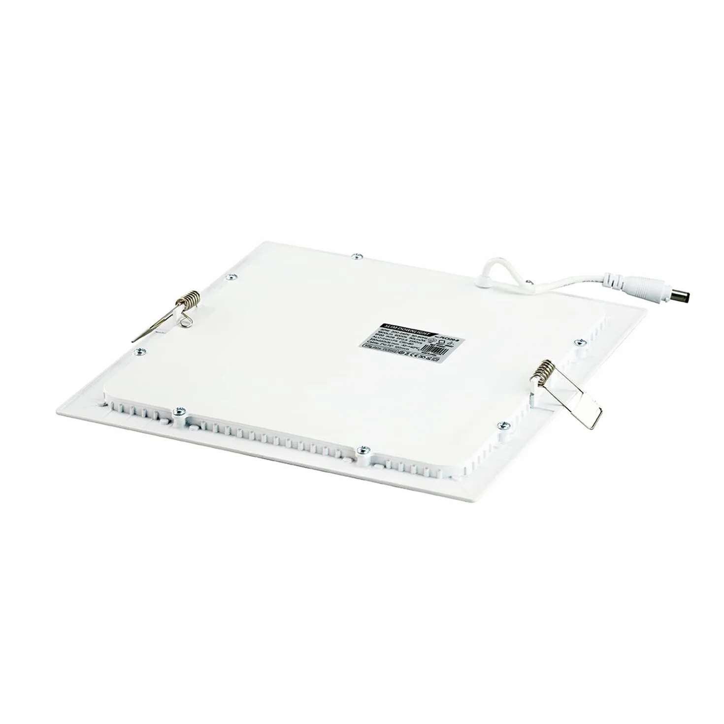 Popp® Placa Downlight LED Empotrable Cuadrado 20W 205x205mm 1800Lm 4000K Luz Neutra LUMILEDs