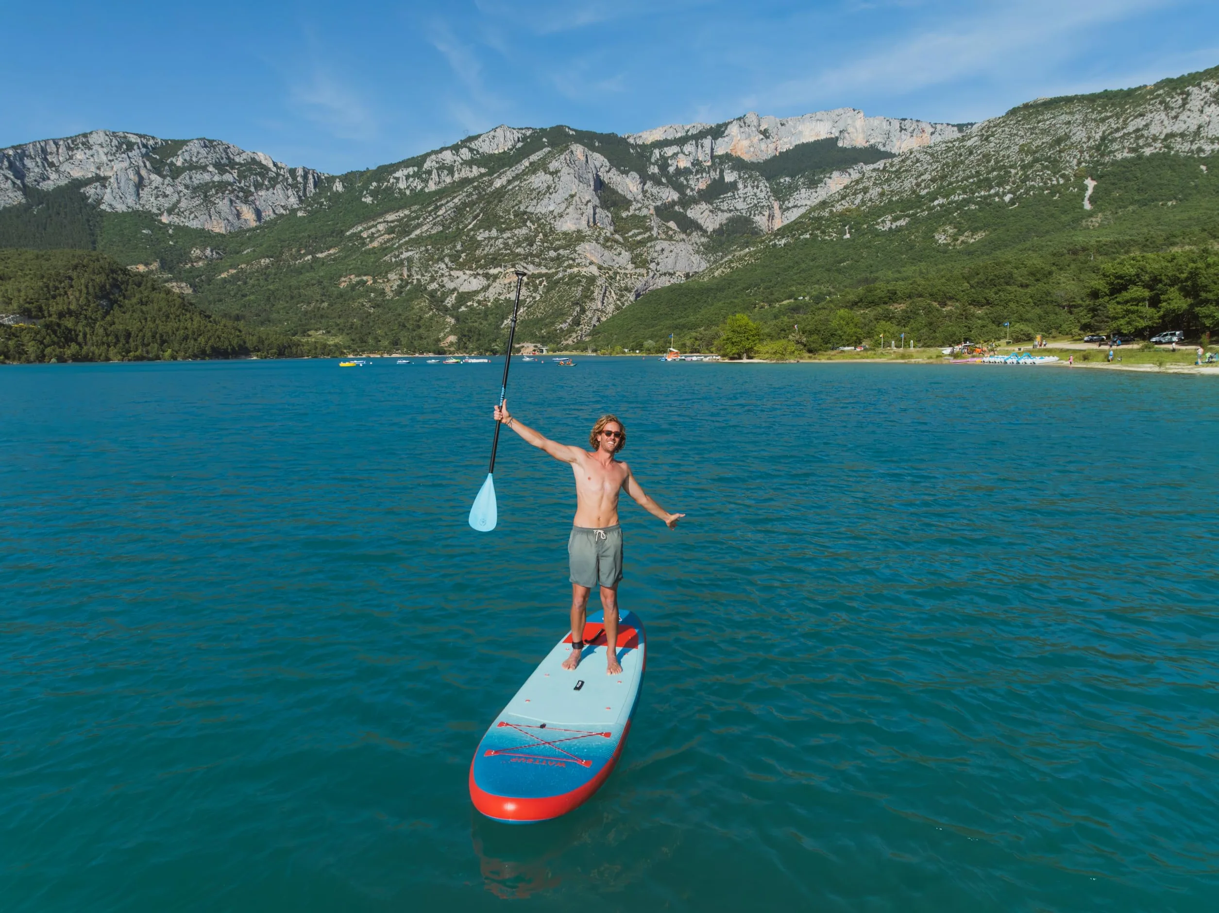 Wattsup - Sup Stand Up Paddle Inflable - Gama First - Dropstitch - Pack Completo: Remo, Leash, Bomba, Bolsa de Transporte