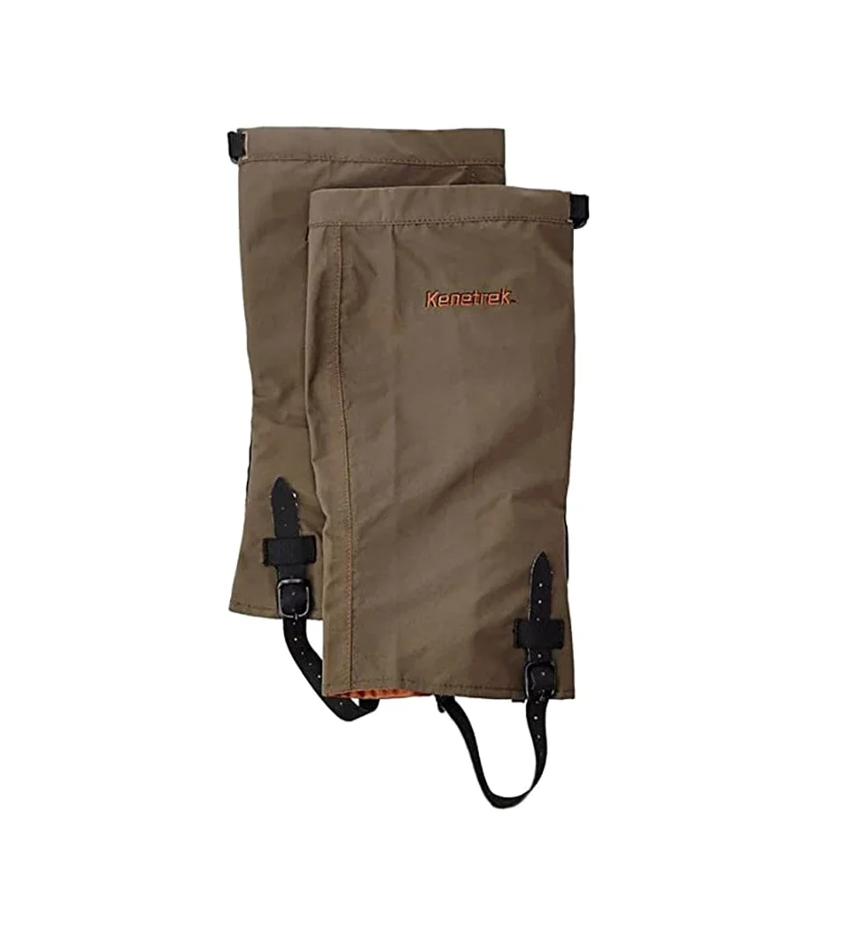 Kenetrek Polainas de caza transpirables para hombre con cierre de velcro