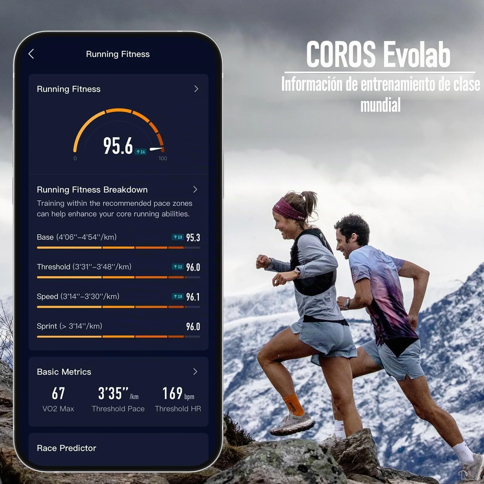COROS Apex 2 Reloj GPS Outdoor, 1,2" Zafiro Titanio, 17 días de Batería, Navegación en muñeca, Mapas Offline, Monitor de Frecuencia Cardiaca, Medición del sueño, Carrera, Ciclismo, Escalada-Rosa