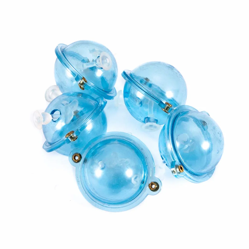 5 Unids/Set Flotador de Pesca Bolas de plástico ABS Bolas de Agua Flotadores de Burbujas Aparejos de Pesca de mar Accesorios al Aire Libre Azul Rojo 25/32/40/47 mm
