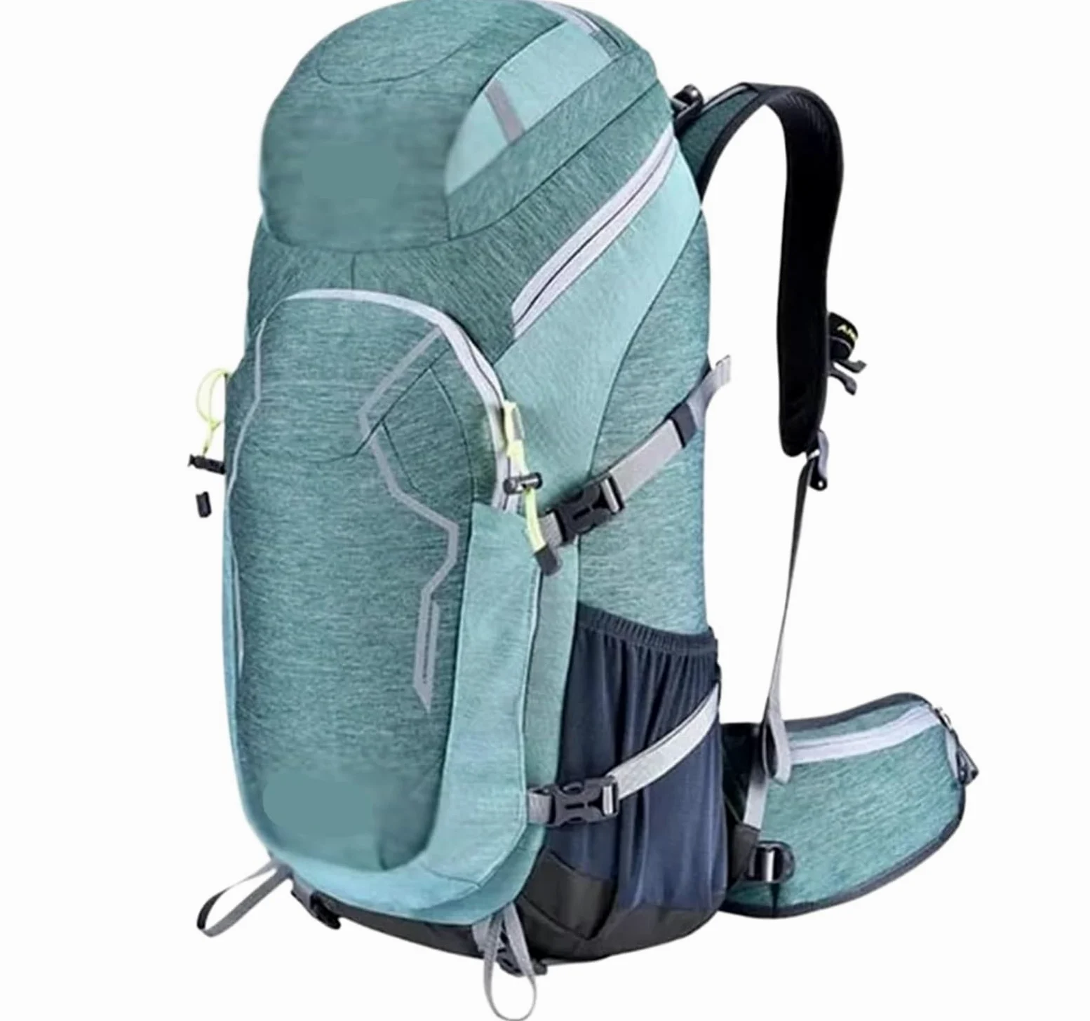 Mochila Viaje Mochila Montaña Mochila De Viaje De 50 L, Para Bicicleta, Para Exteriores, Camping, Senderismo, Montañismo Mochila Trekking(B)
