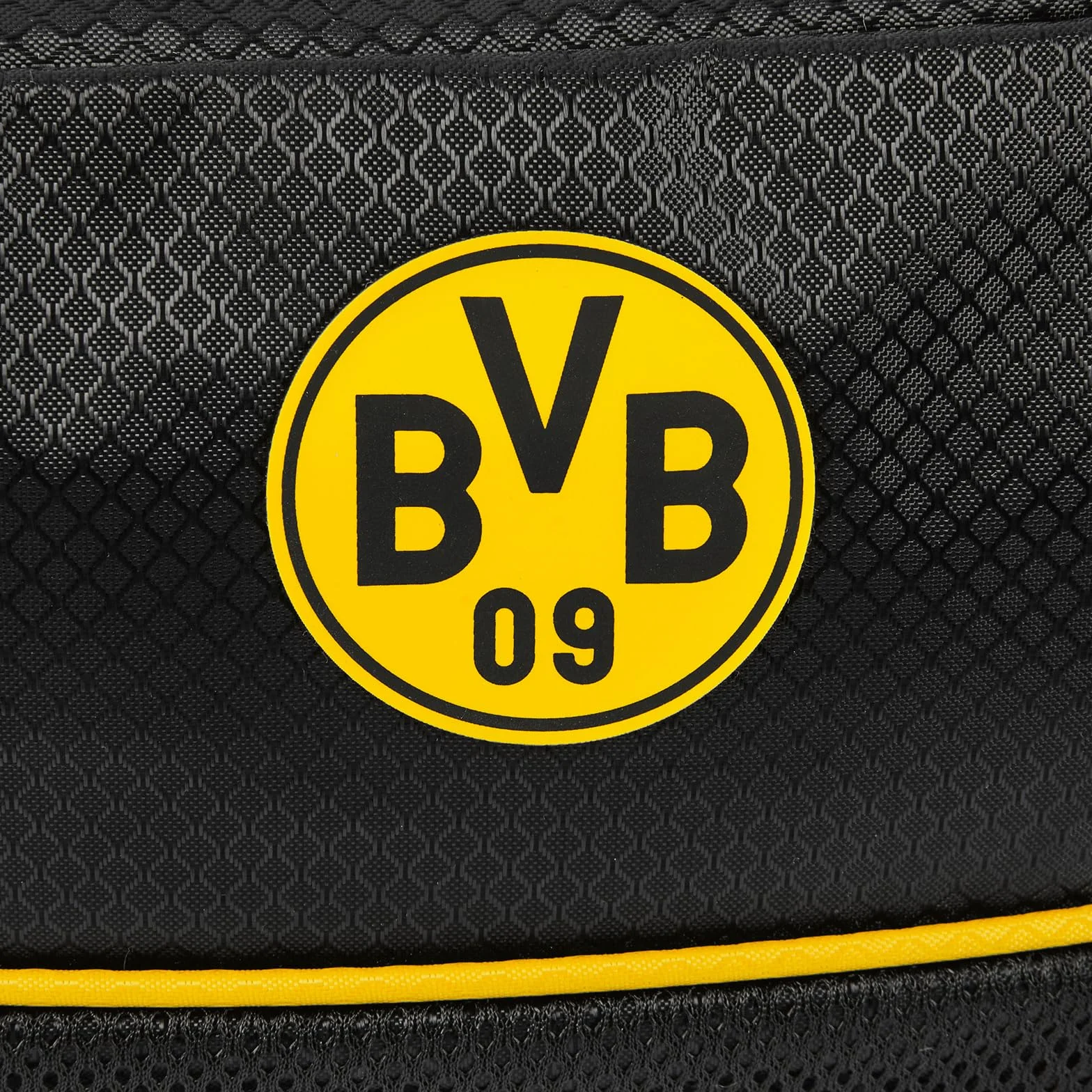 Borussia Dortmund Neceser BVB Unisex para Adultos, Color Negro/Amarillo, Negro, 27 x 14 x 16 cm