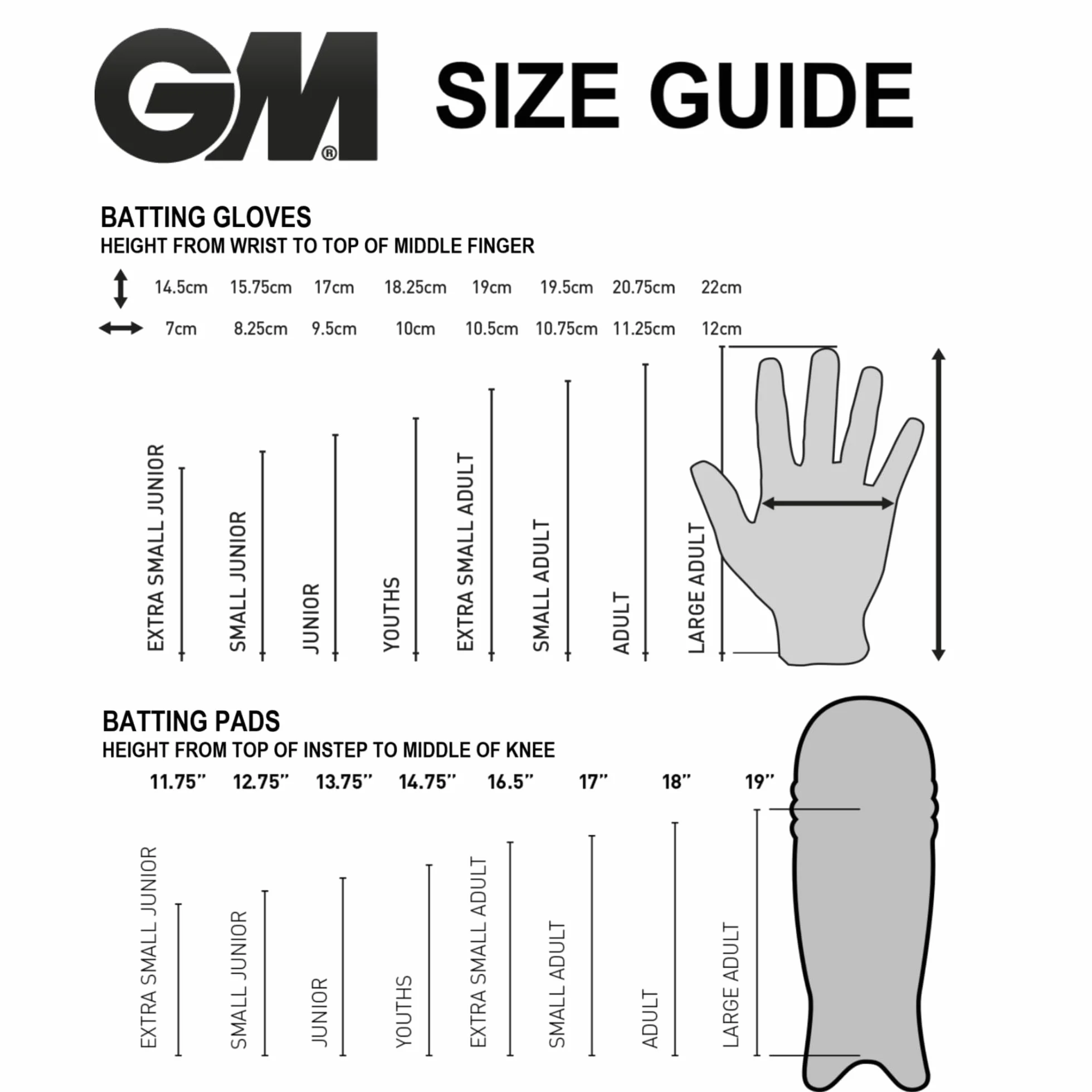 Gunn & Moore Prima Guantes Protectores Wicket, Unisex Adulto