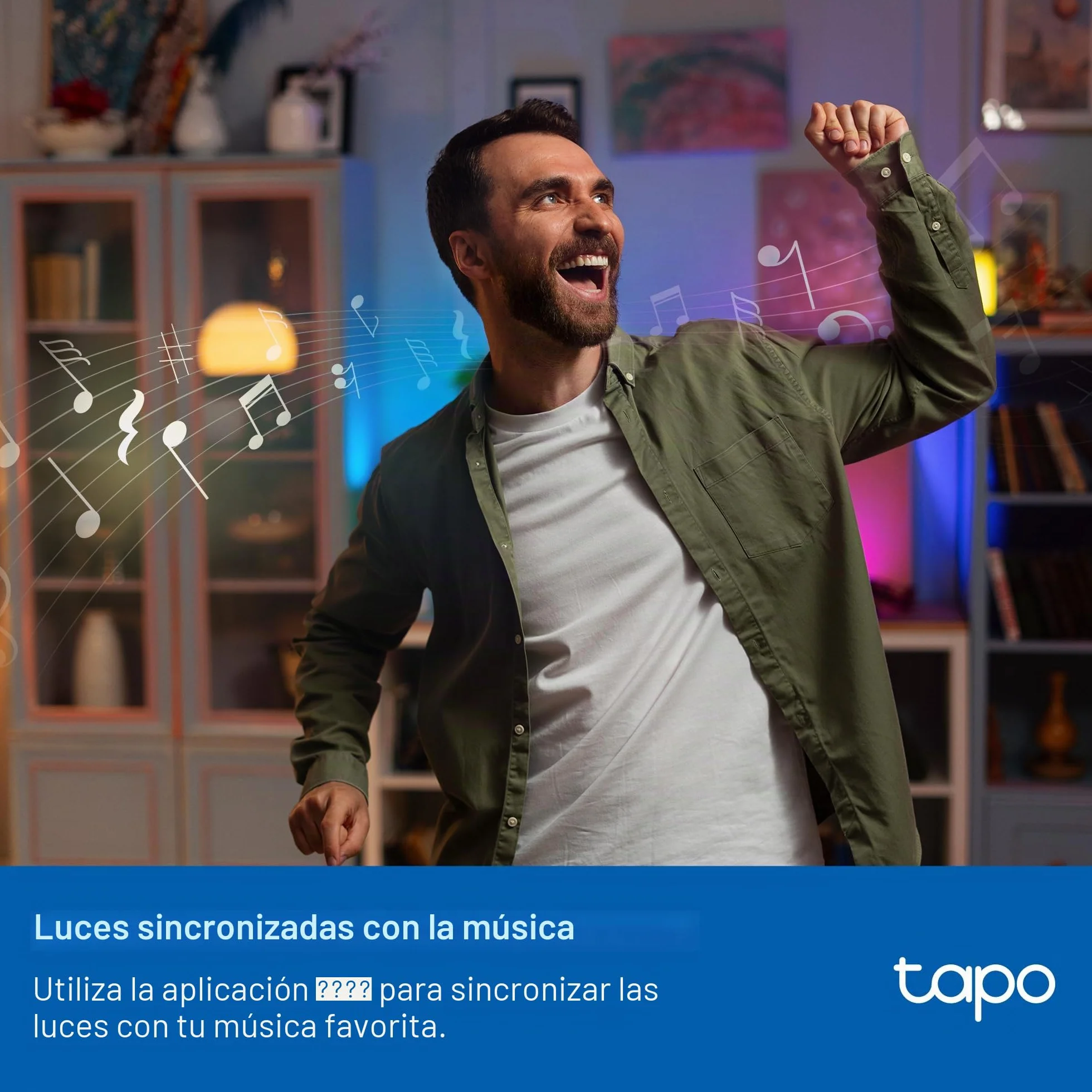 Tapo L430C Bombilla LED E14 WiFi Multicolor 2500K-6500K Regulable 40W 470Lm Alexa Control de Voz
