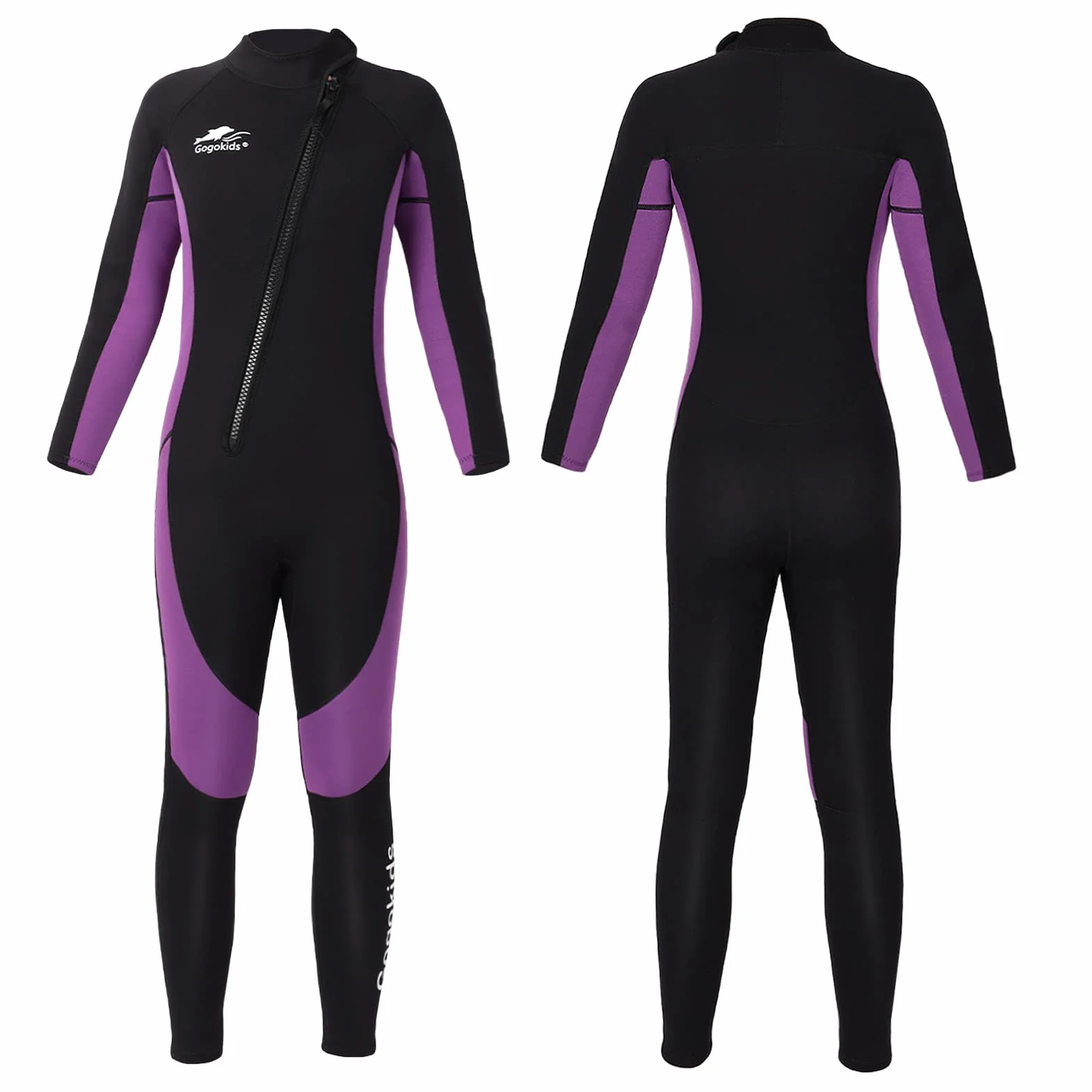 Traje de Neopreno para Niñas 2.5mm - Traje de Buceo de una Pieza Protección Solar