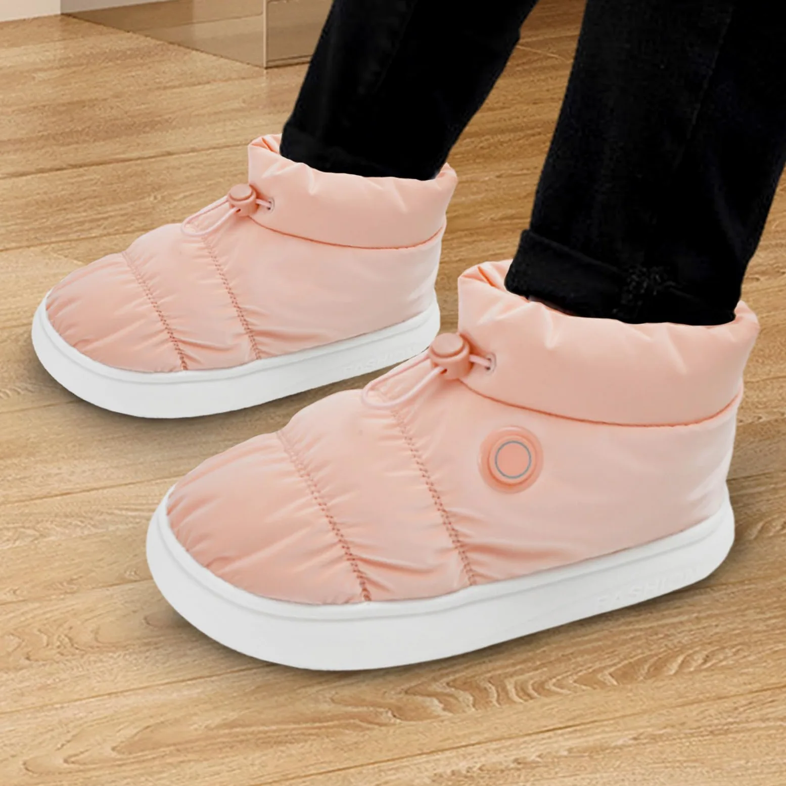 Calentadores recargables, eléctricos | Zapatillas de casa calentadas transpirables,Zapatos de hombre de calentamiento rápido, calentadores de pies eléctricos, pies