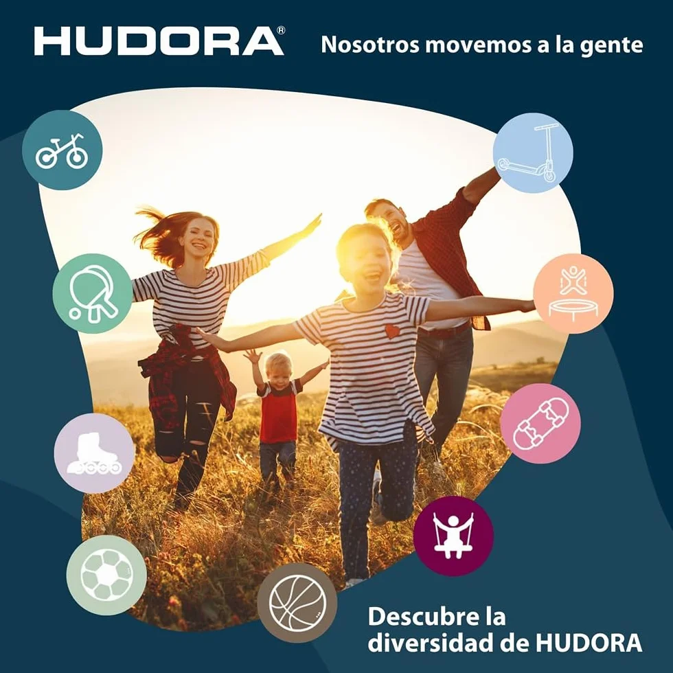 HUDORA Patines MIA/Leon Ajustables 4 Tallas Niños Adolescentes Adultos