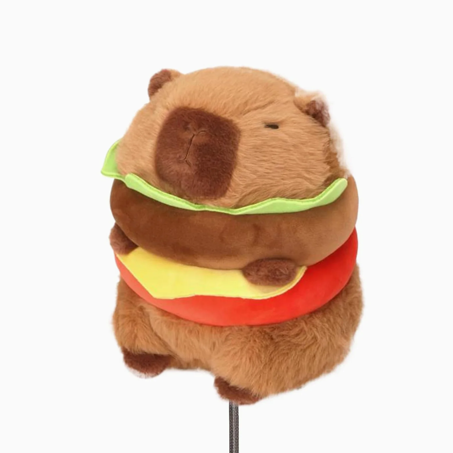 Capybara - Funda para cabeza de golf, diseño de animales lindos, adorable y acogedor, accesorios de golf, funda divertida para cabeza de conductor, se adapta a palos de golf Hybird/Fairway
