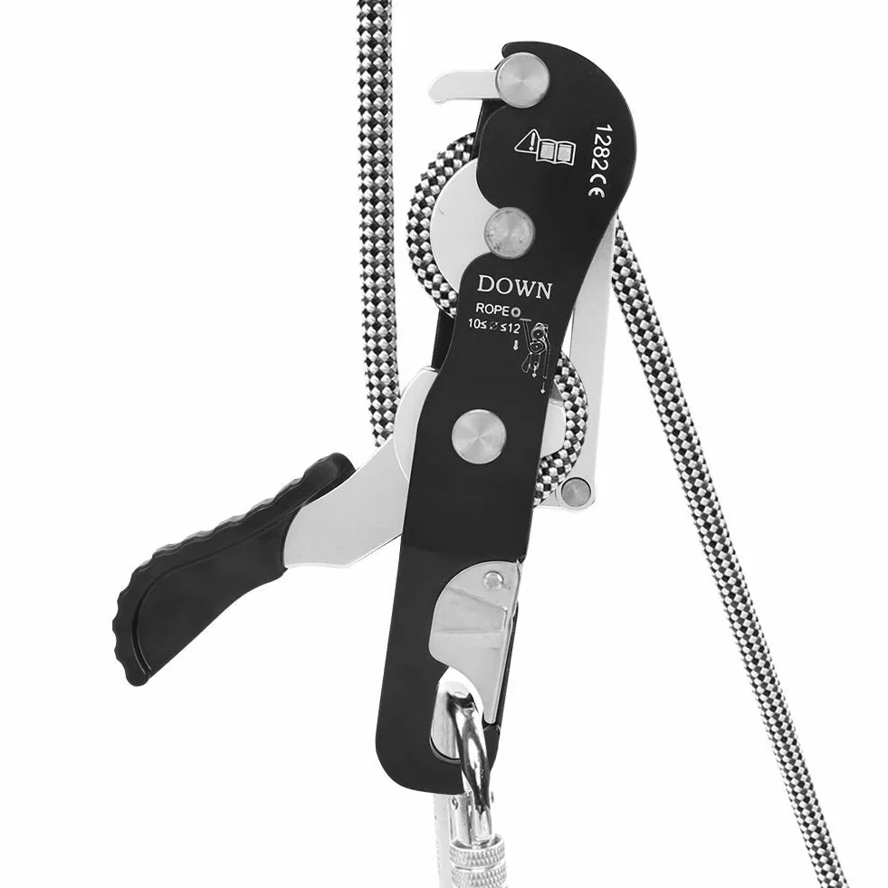 Ejoyous Escalar el Descensador Cuerda 10-12 Mm 150 Kg
