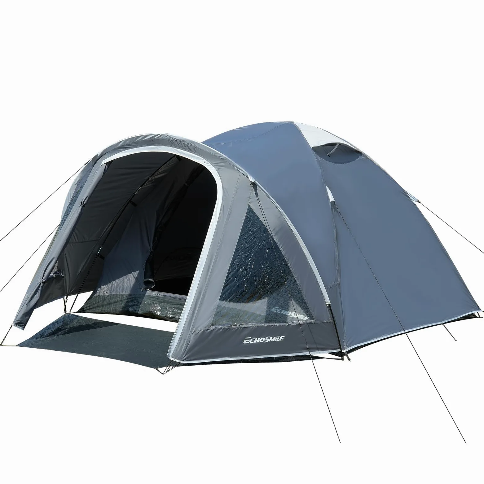 EchoSmile Tienda de campaña para 2-3 personas, tienda de campaña impermeable con vestíbulo, ultraligera, fácil de instalar para acampar al aire libre, 3 estaciones