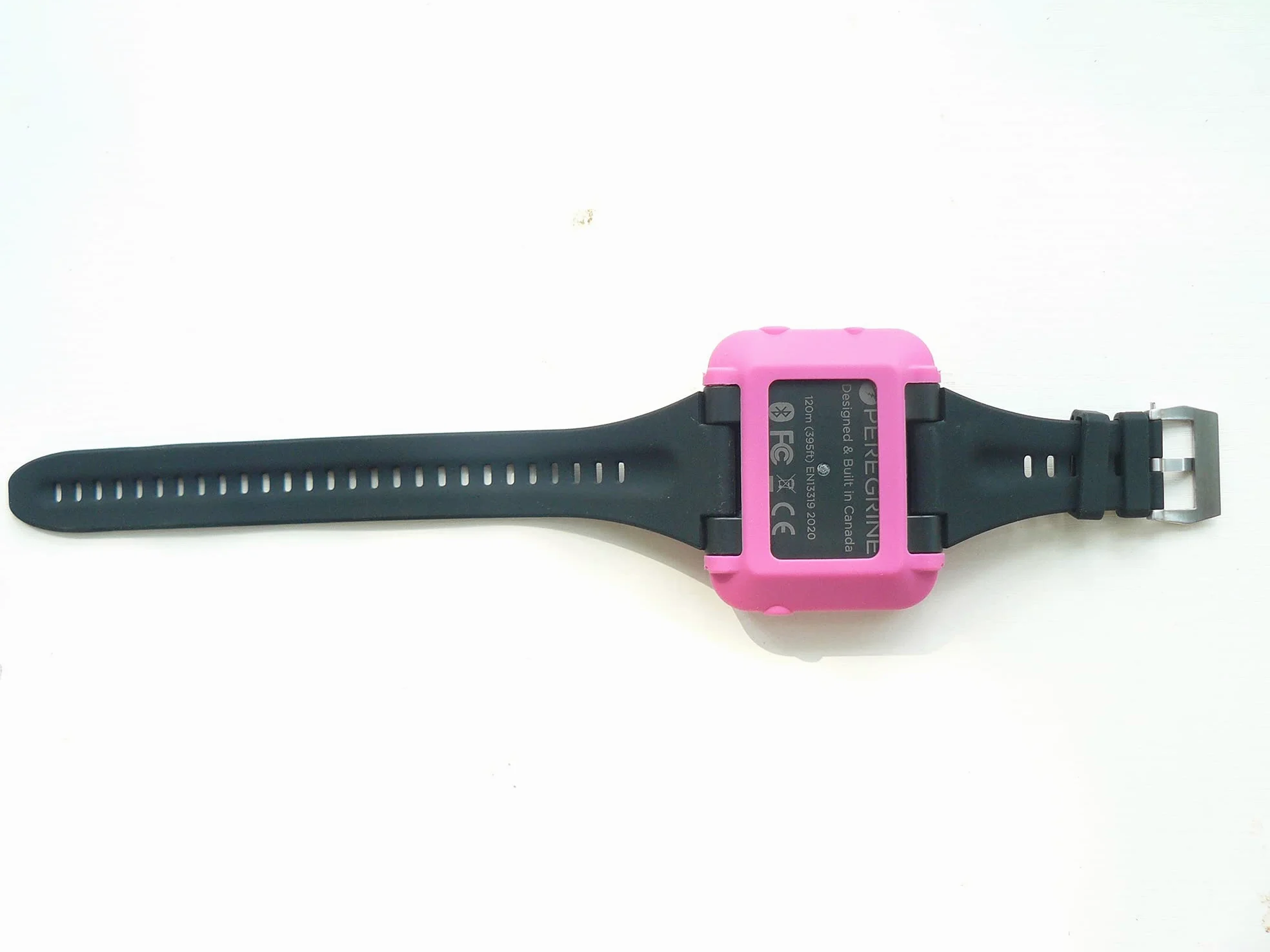 Funda protectora de silicona para ordenador de buceo Shearwater Peregrine/Peregrine TX (rosa)