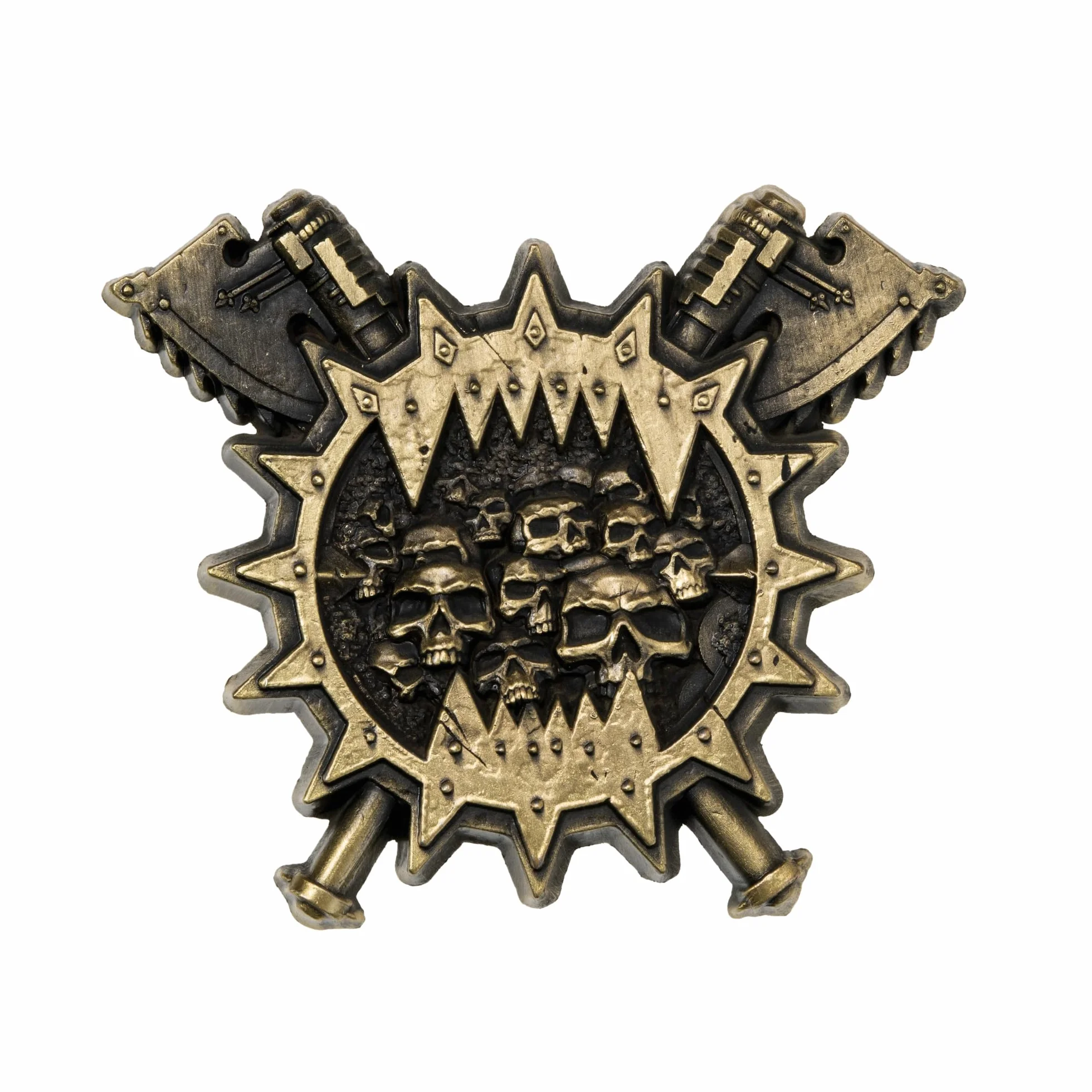 Starforged Warhammer Horus Heresy Burning Galaxy Legion Insignia Pin Pin Badge Broche 30K Joyería para hombre