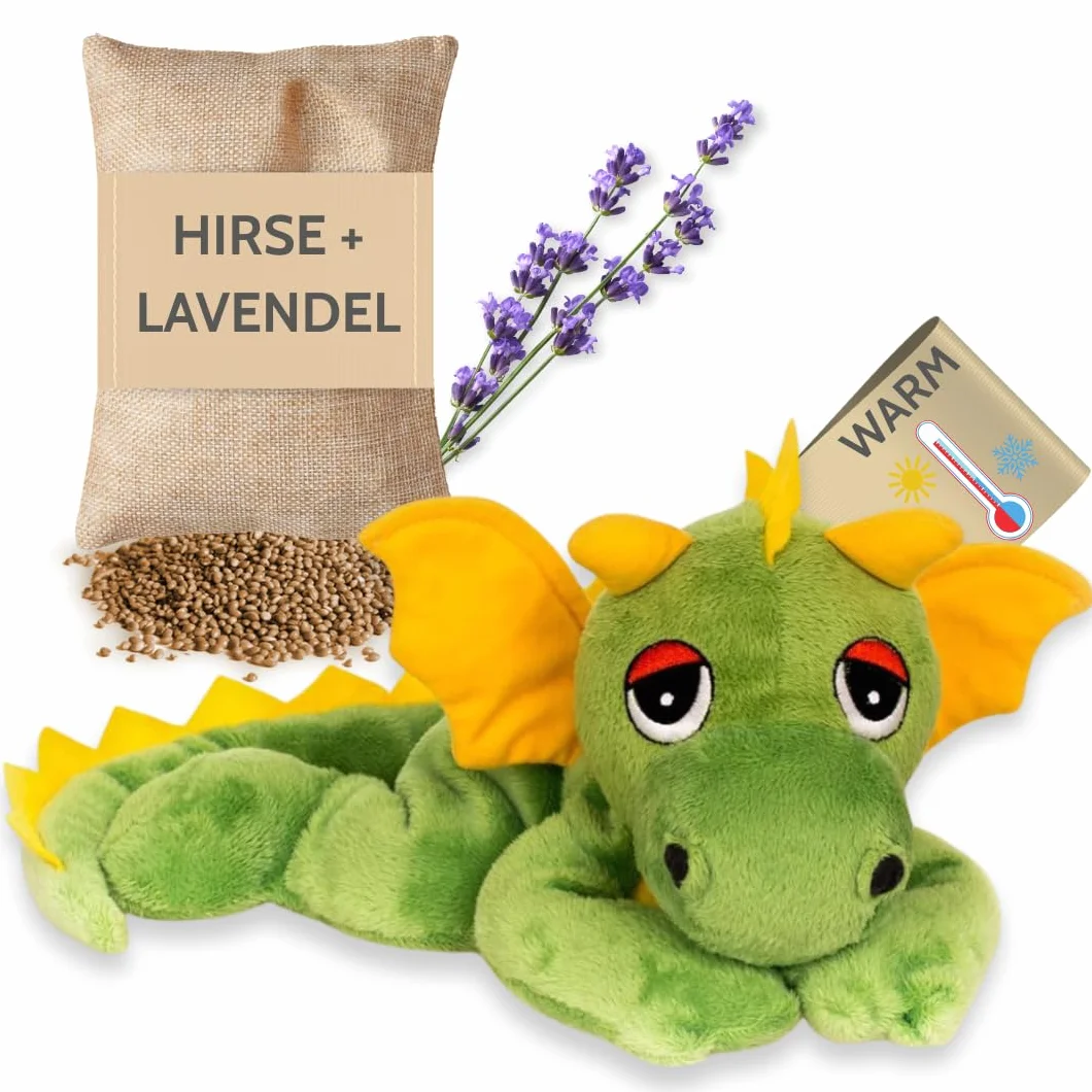 Habibi Plush Calor Dragón Verde