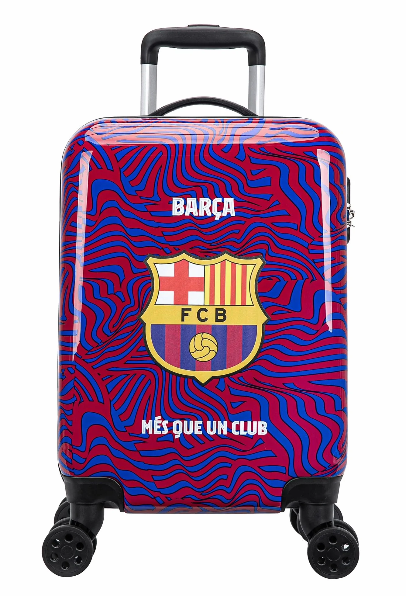 Maleta de cabina Barça – Colección oficial FC Barcelona – FC Barcelona – 19 pulgadas