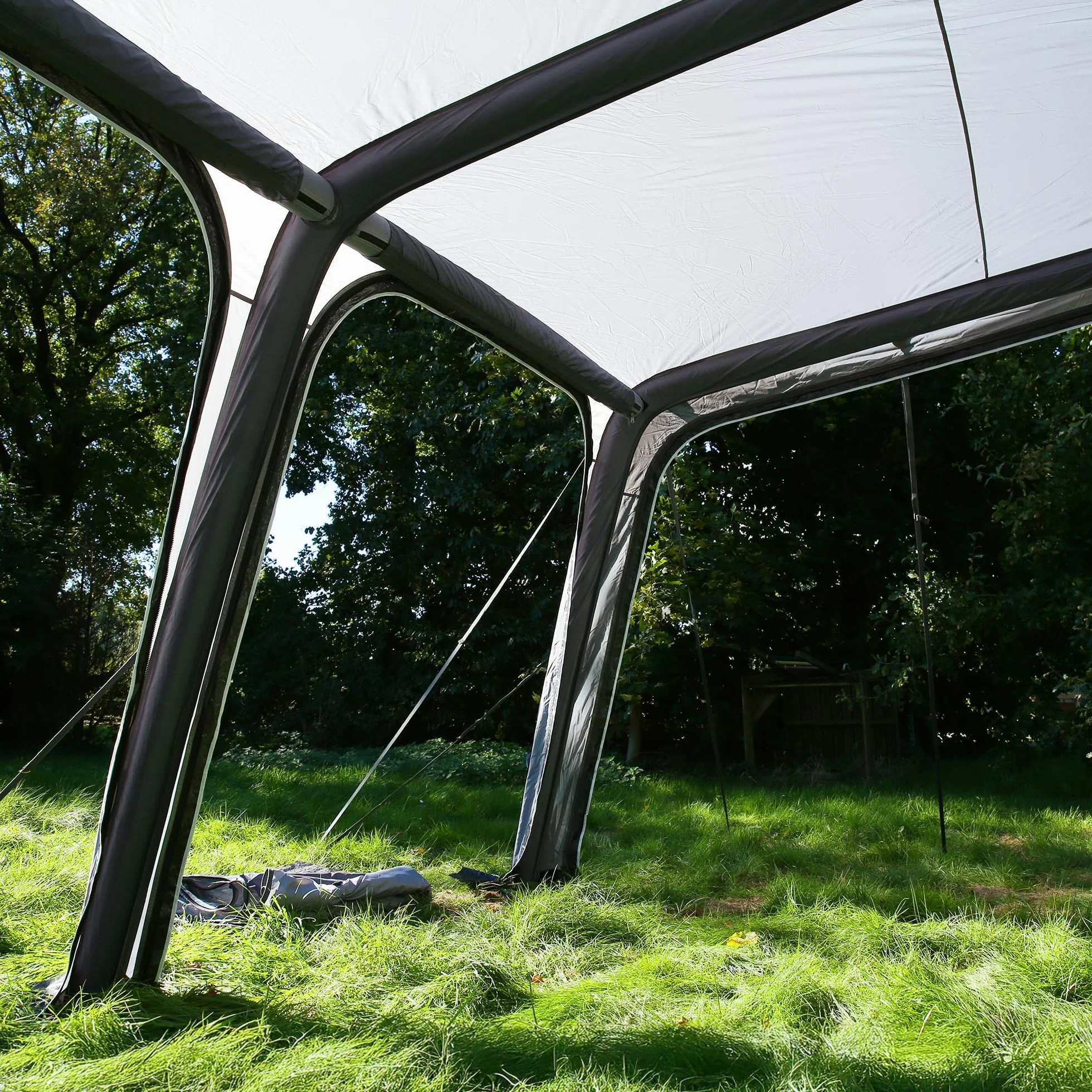 your GEAR Porto Air – Toldo hinchable – Toldo – Toldo de viaje – Toldo para caravana (gris, 420 x 270 cm)